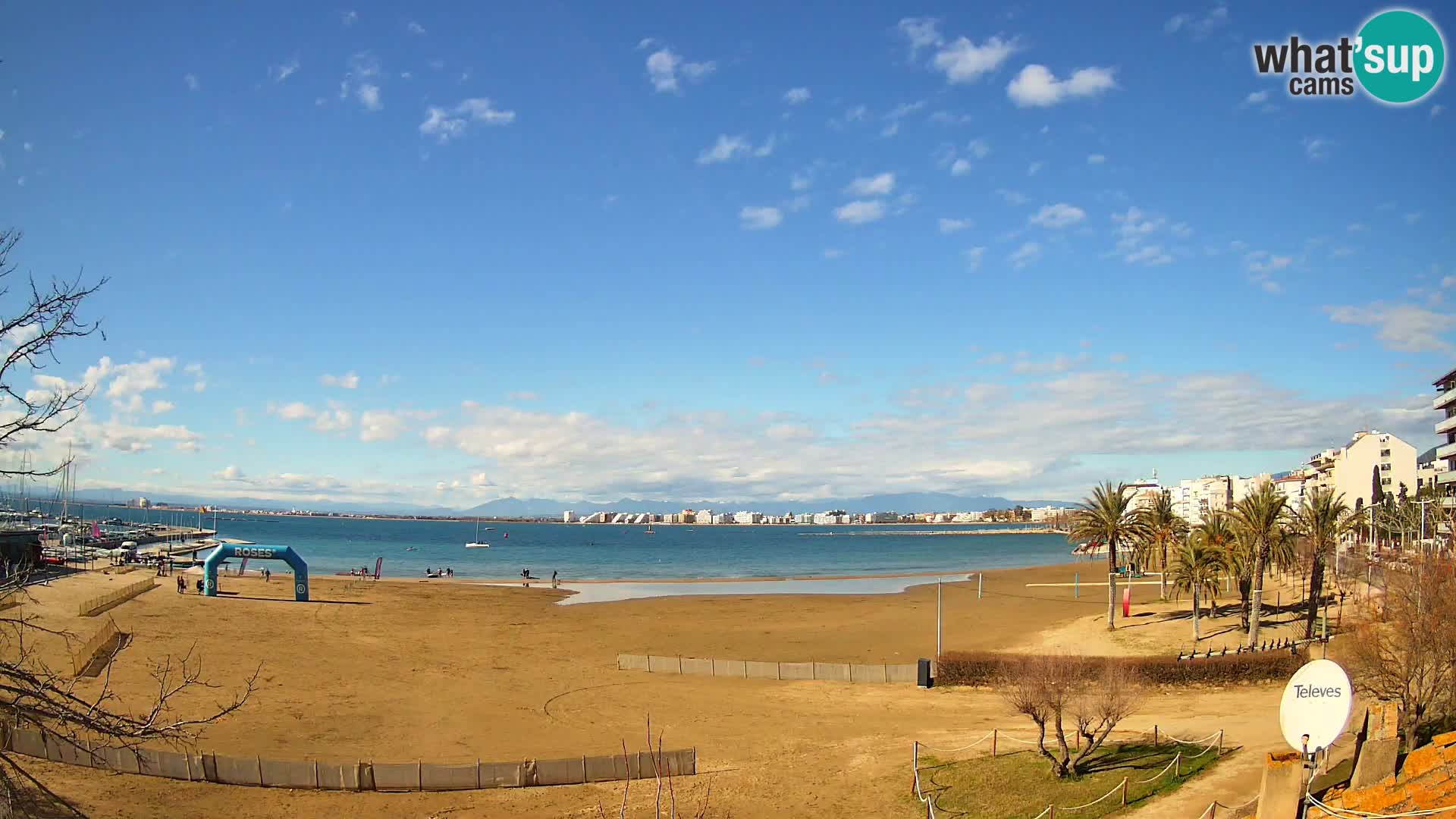 Web kamera plaža La Perola | ROSES | Costa Brava