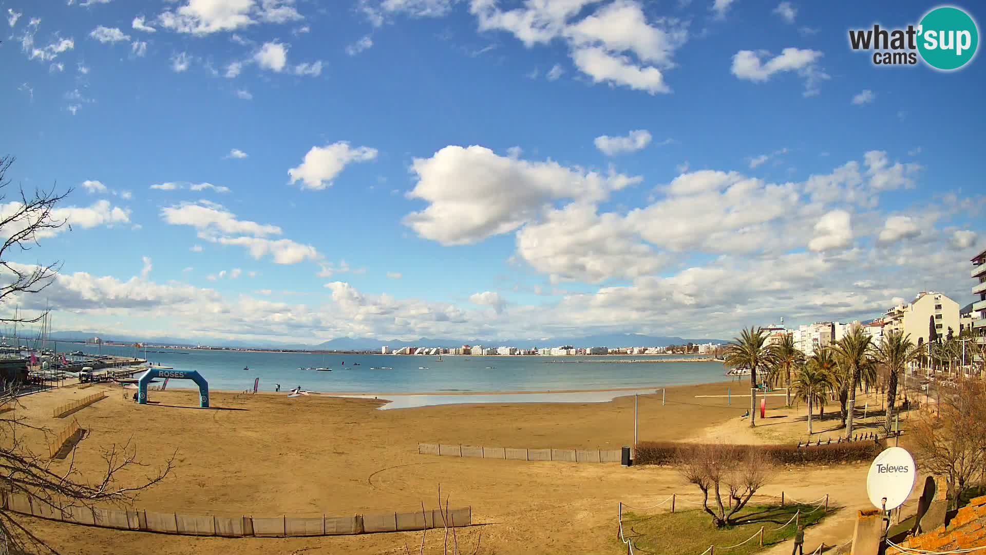 Web kamera plaža La Perola | ROSES | Costa Brava