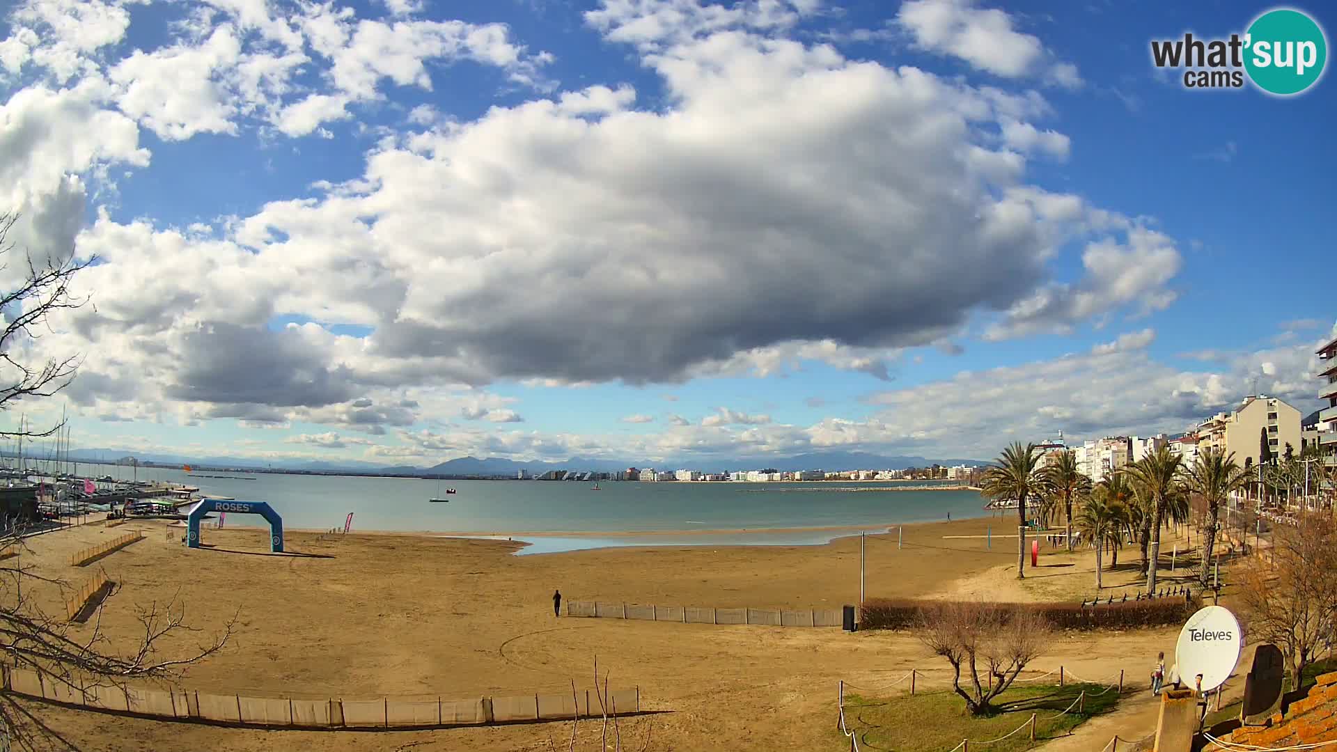 Webcam Strand La Perola | ROSES | Costa Brava
