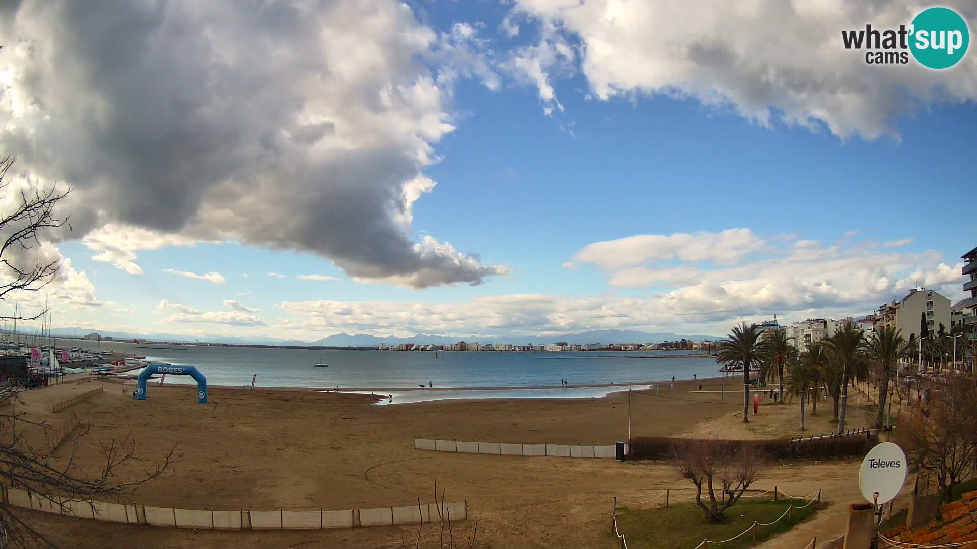 Web kamera plaža La Perola | ROSES | Costa Brava