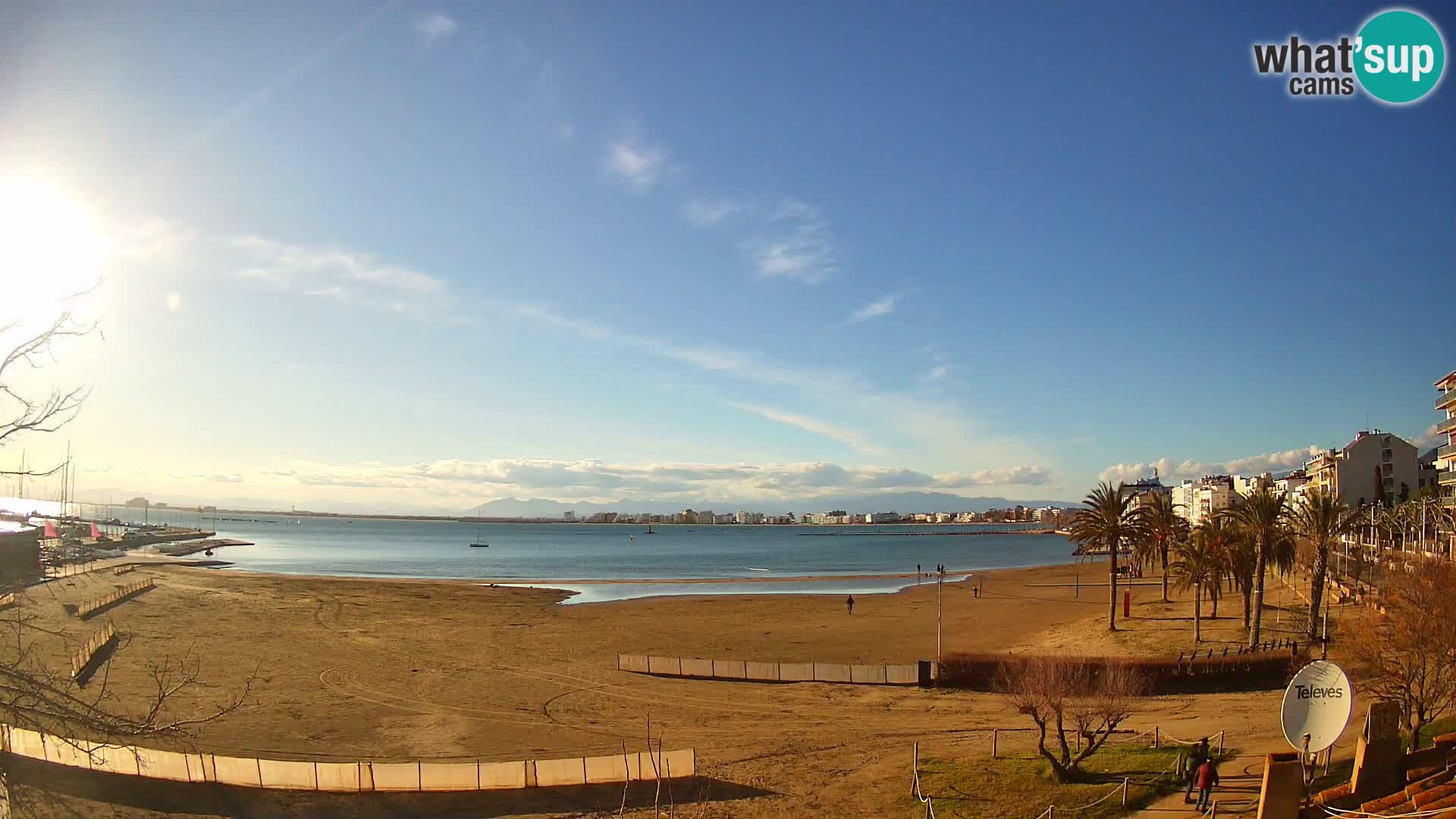 Webcam La Perola beach | ROSES | Costa Brava
