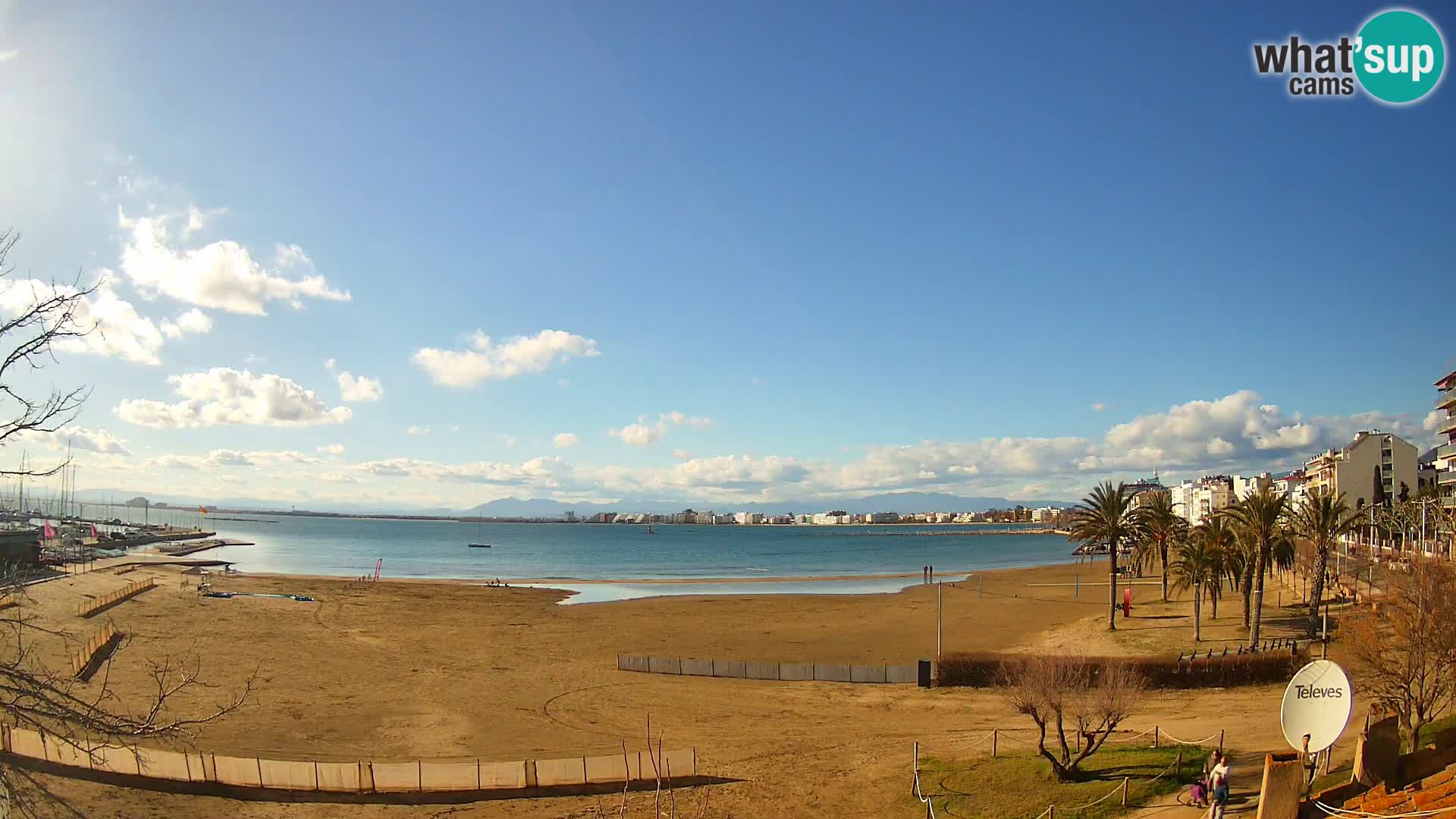 Web kamera plaža La Perola | ROSES | Costa Brava