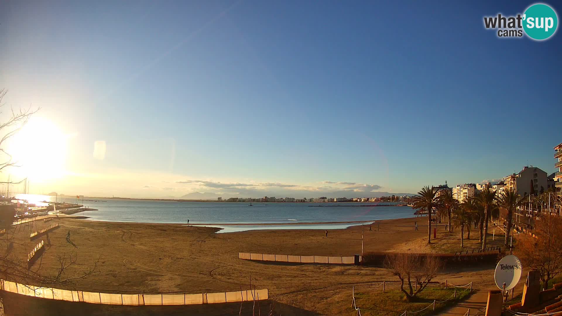 Webcam Strand La Perola | ROSES | Costa Brava