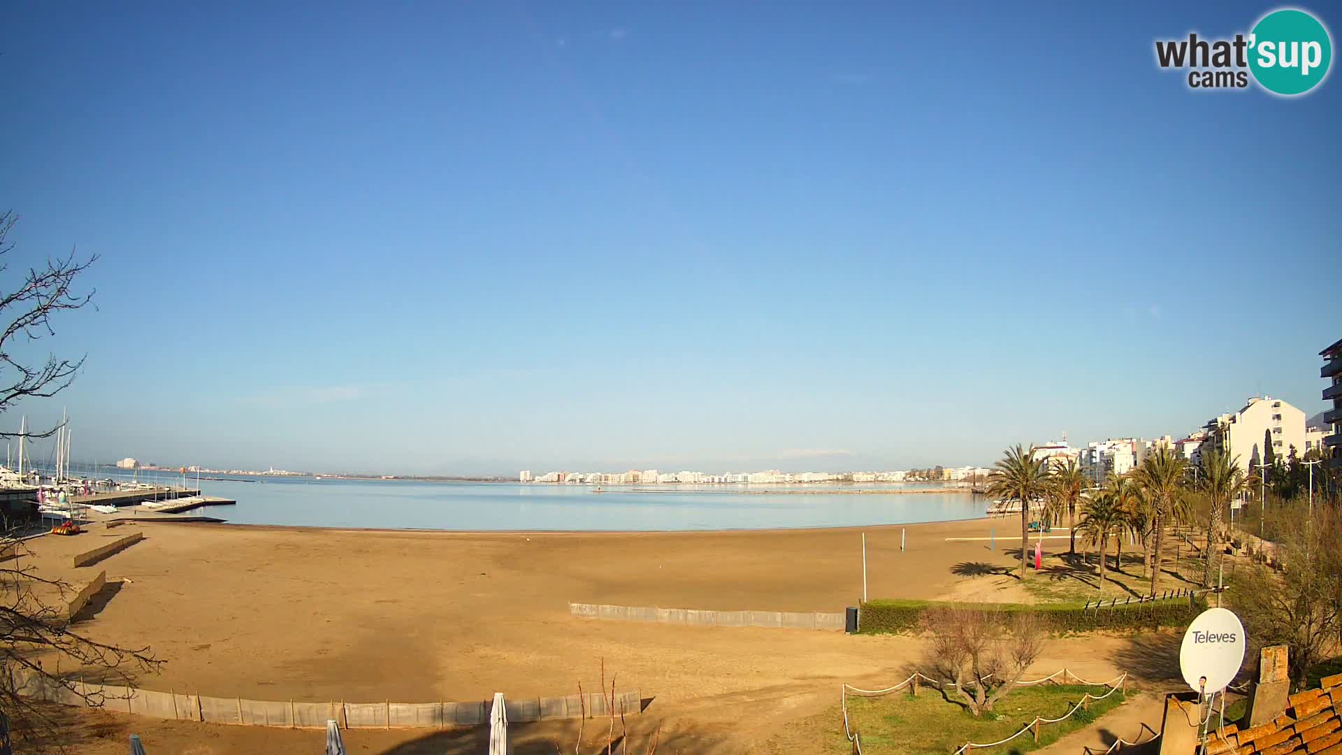 Webcam La Perola beach | ROSES | Costa Brava