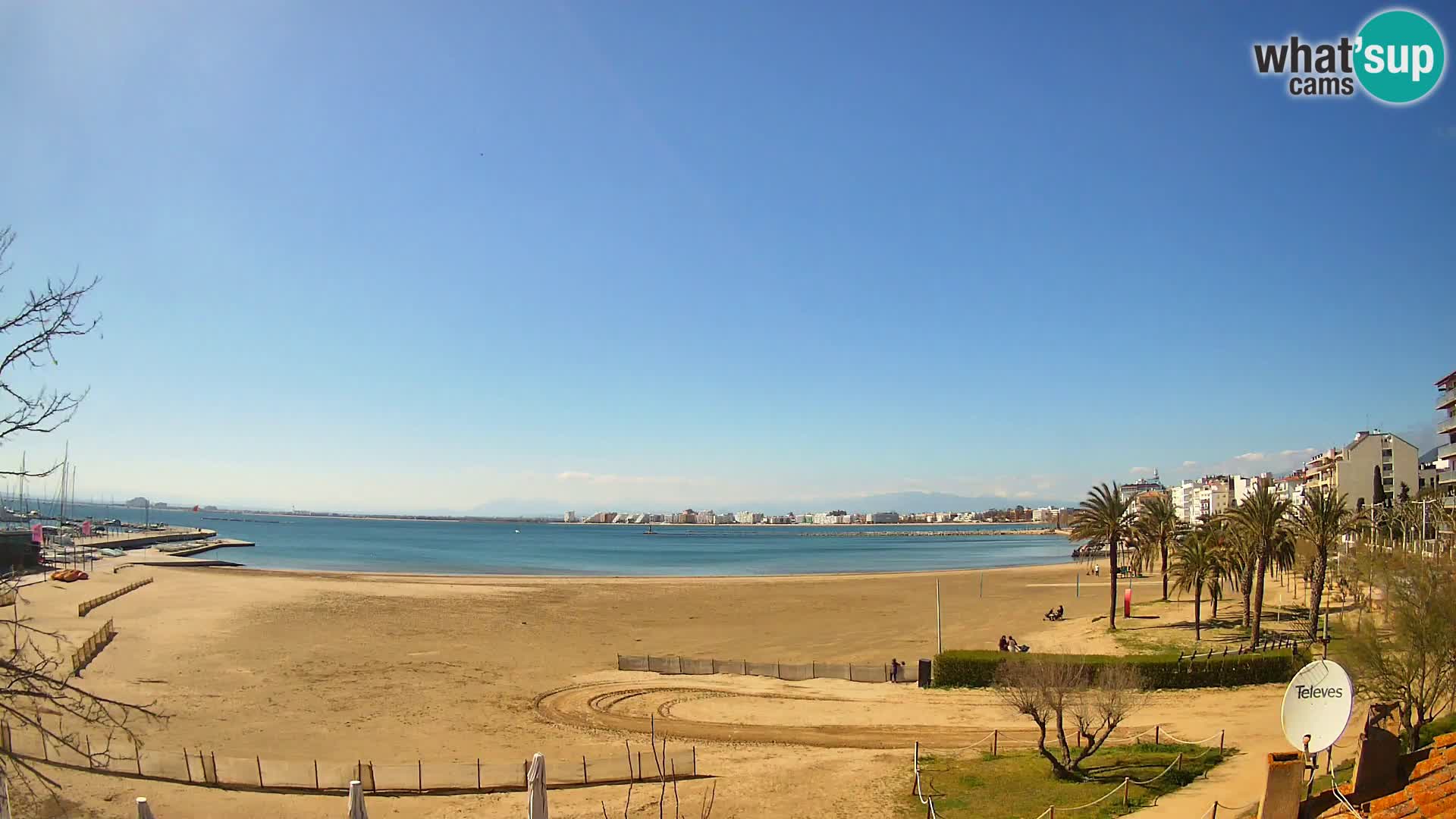 Webcam plage La Perola | ROSES | Costa Brava