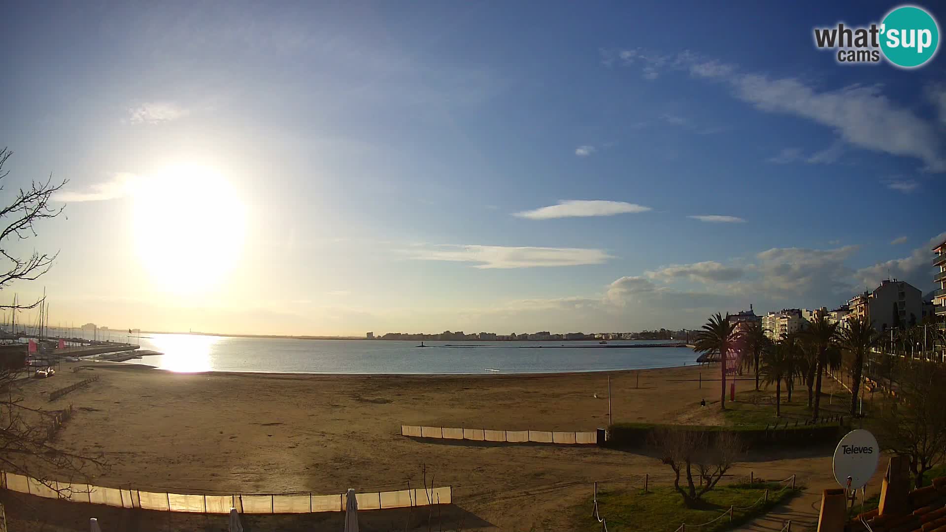 Kamera plaža La Perola | ROSES | Costa Brava