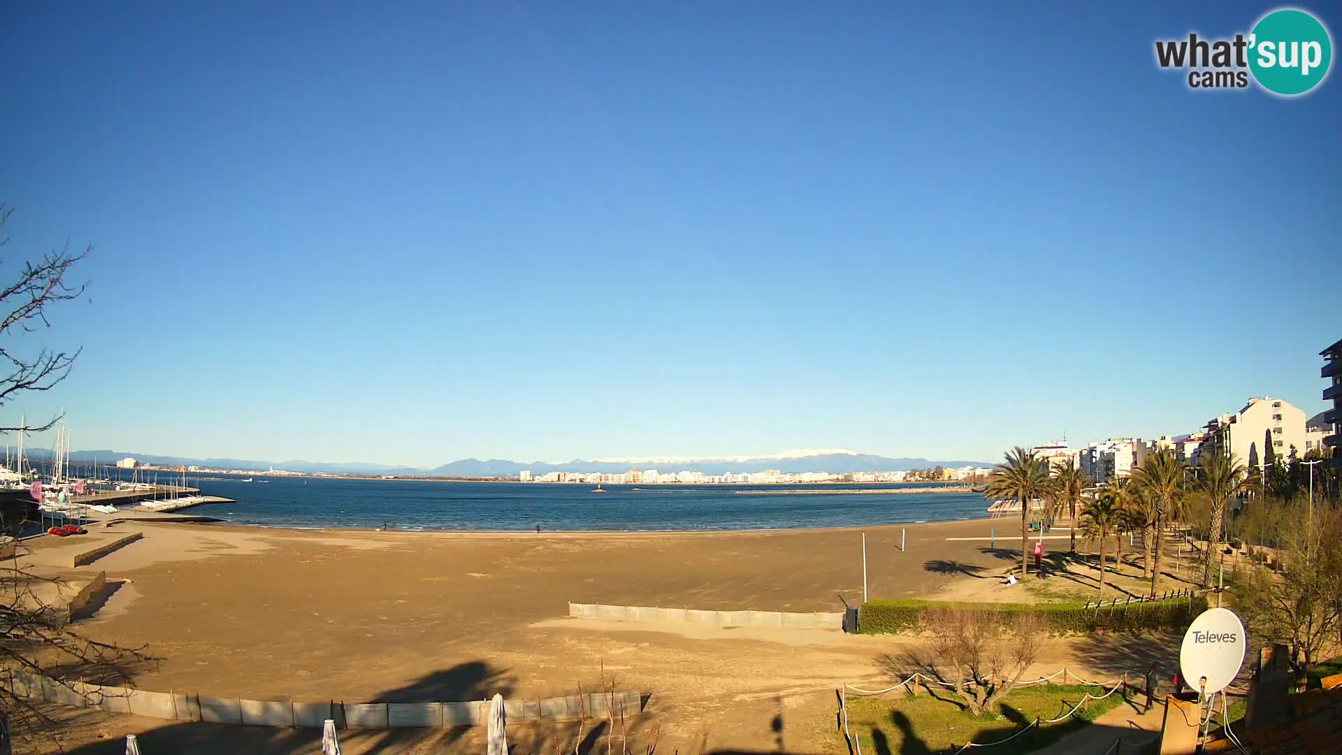 Webcam Strand La Perola | ROSES | Costa Brava