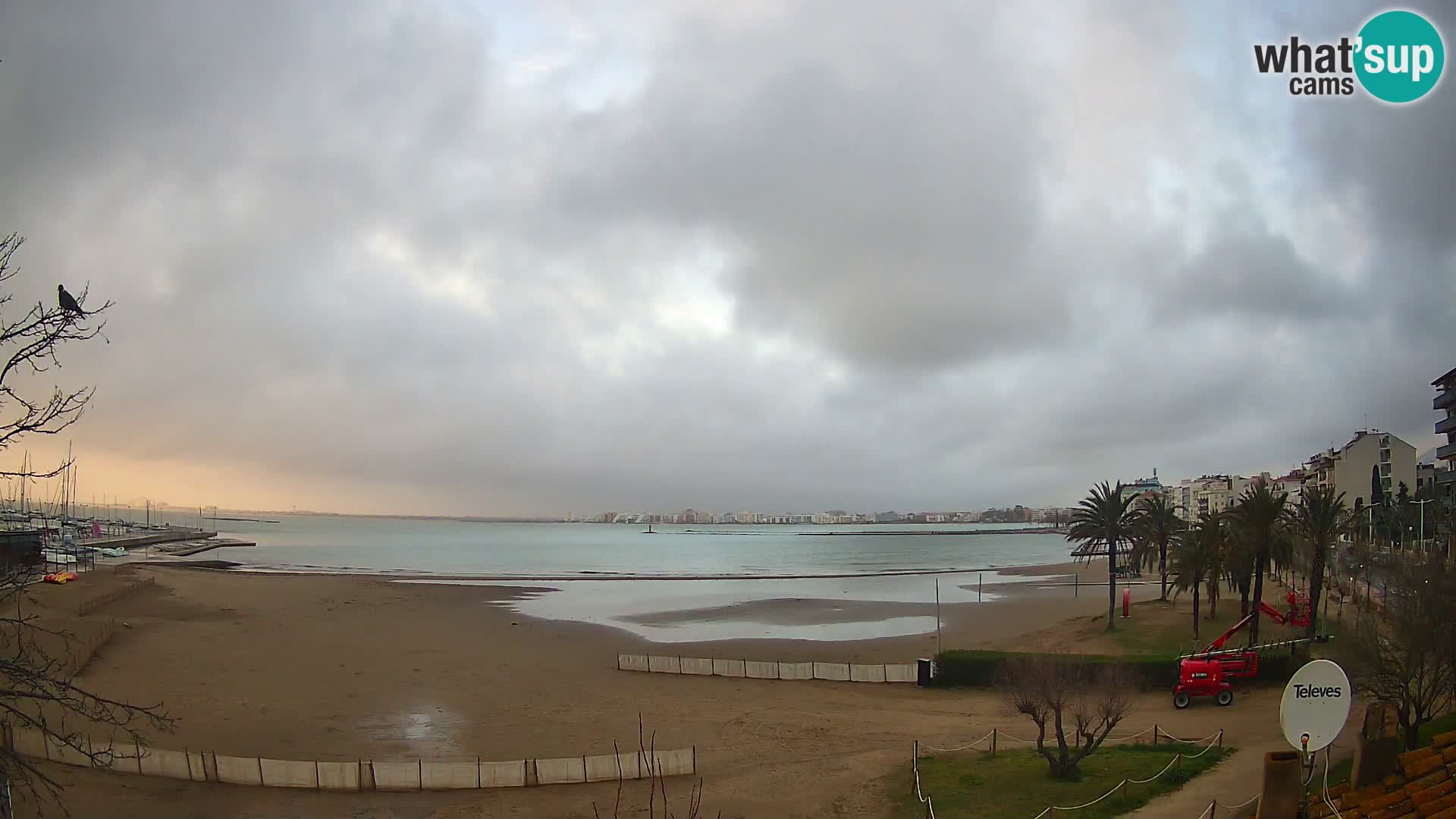 Webcam La Perola beach | ROSES | Costa Brava