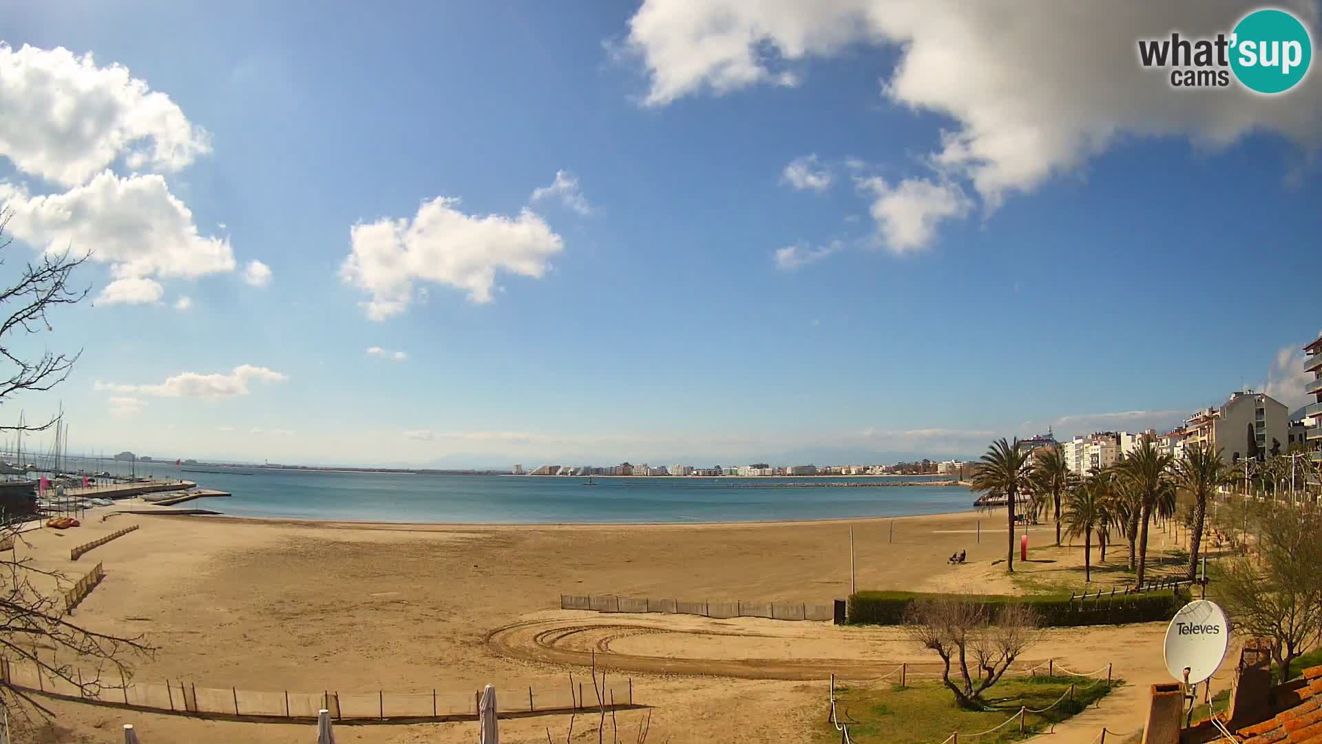 Webcam La Perola beach | ROSES | Costa Brava