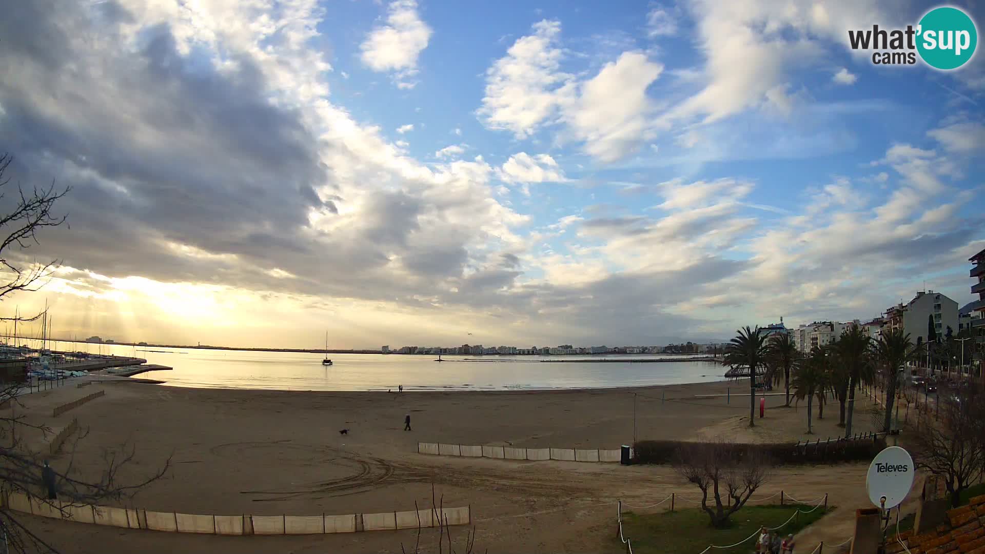 Webcam La Perola beach | ROSES | Costa Brava