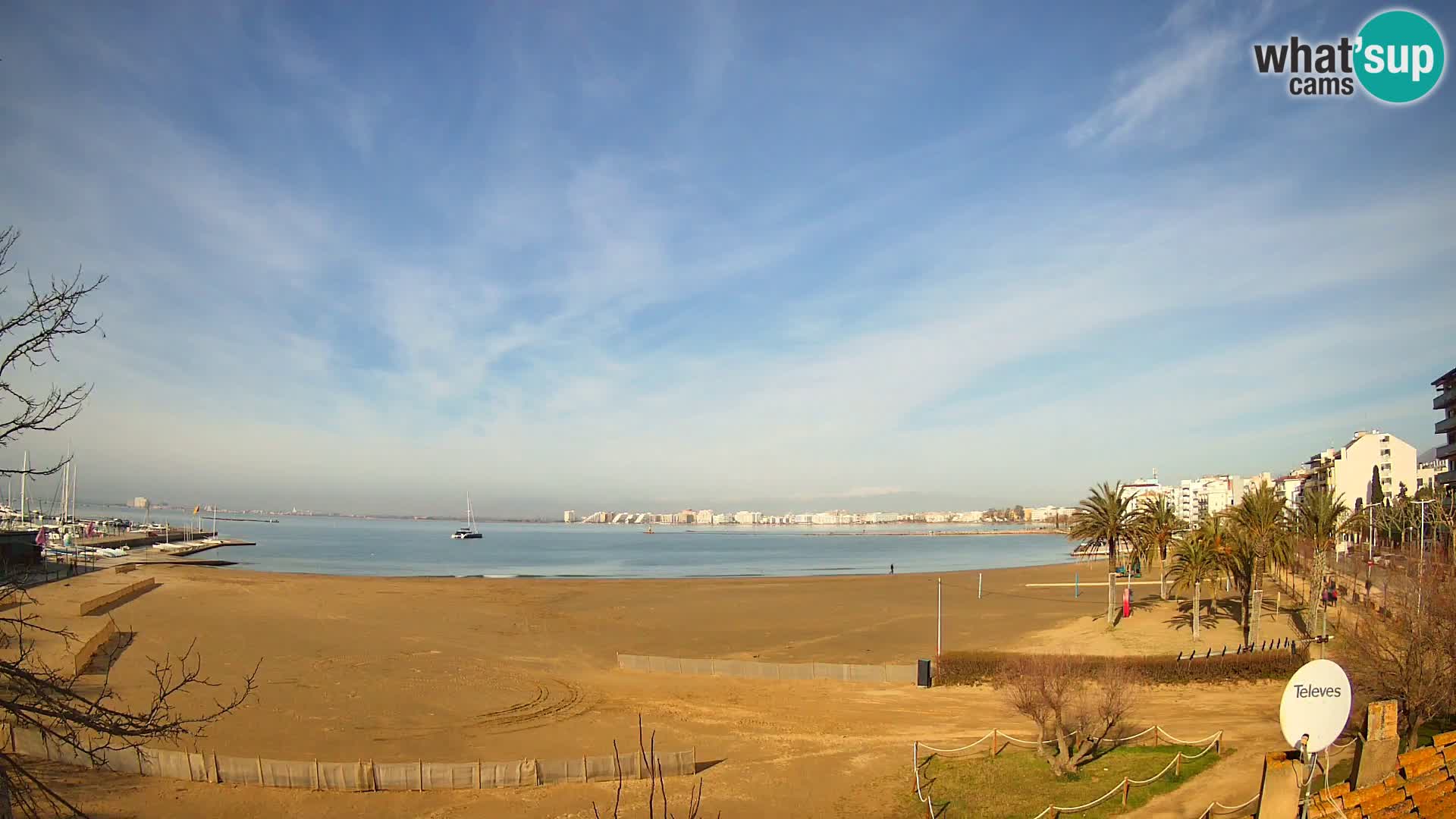 Webcam La Perola beach | ROSES | Costa Brava