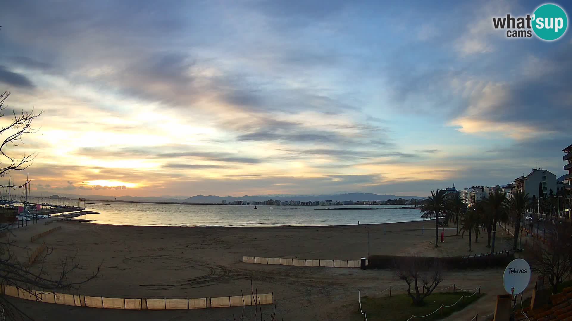 Webcam Strand La Perola | ROSES | Costa Brava