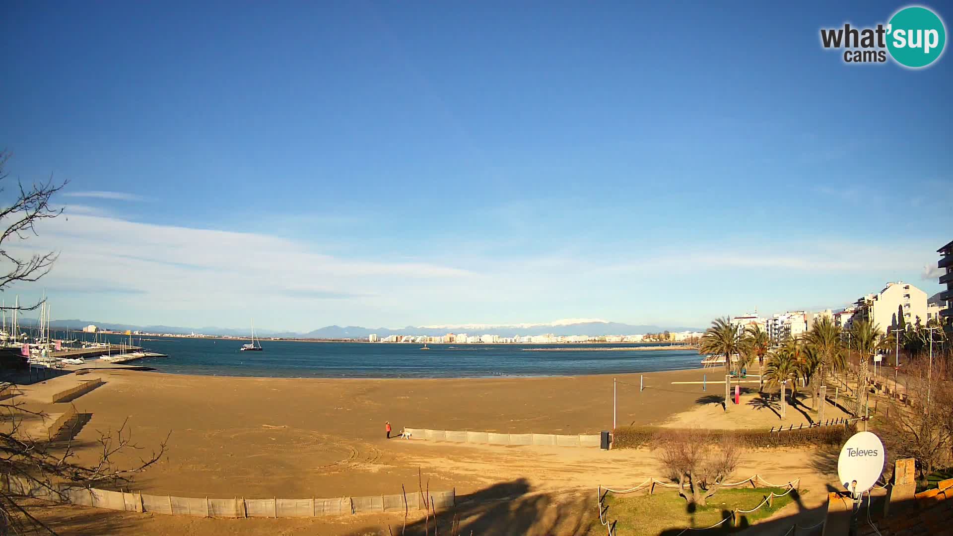 Webcam plage La Perola | ROSES | Costa Brava