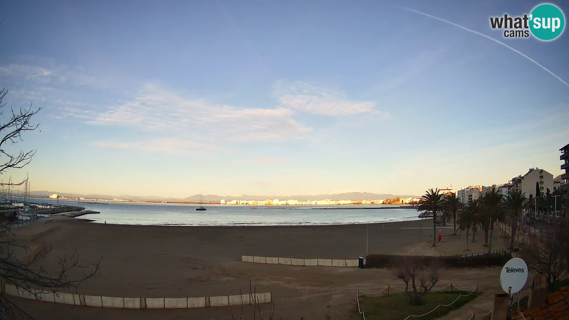 Webcam Strand La Perola | ROSES | Costa Brava