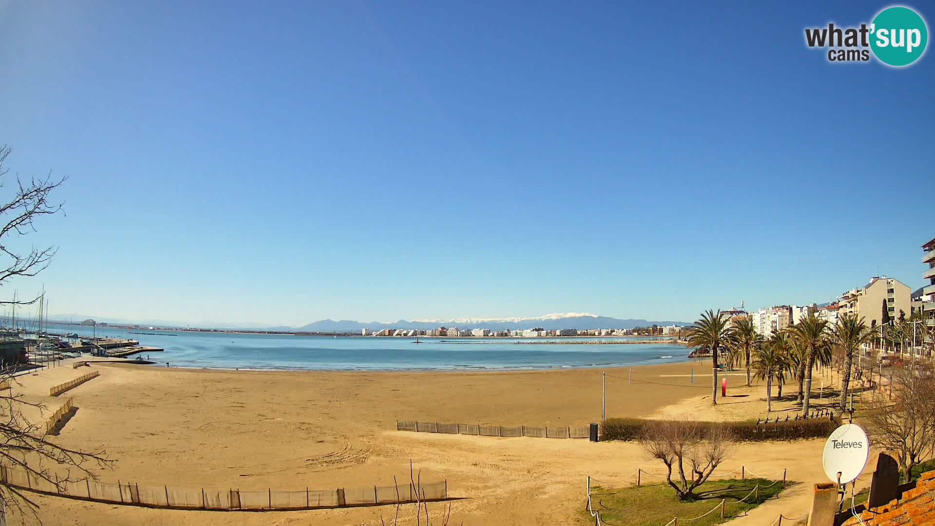 Webcam Strand La Perola | ROSES | Costa Brava