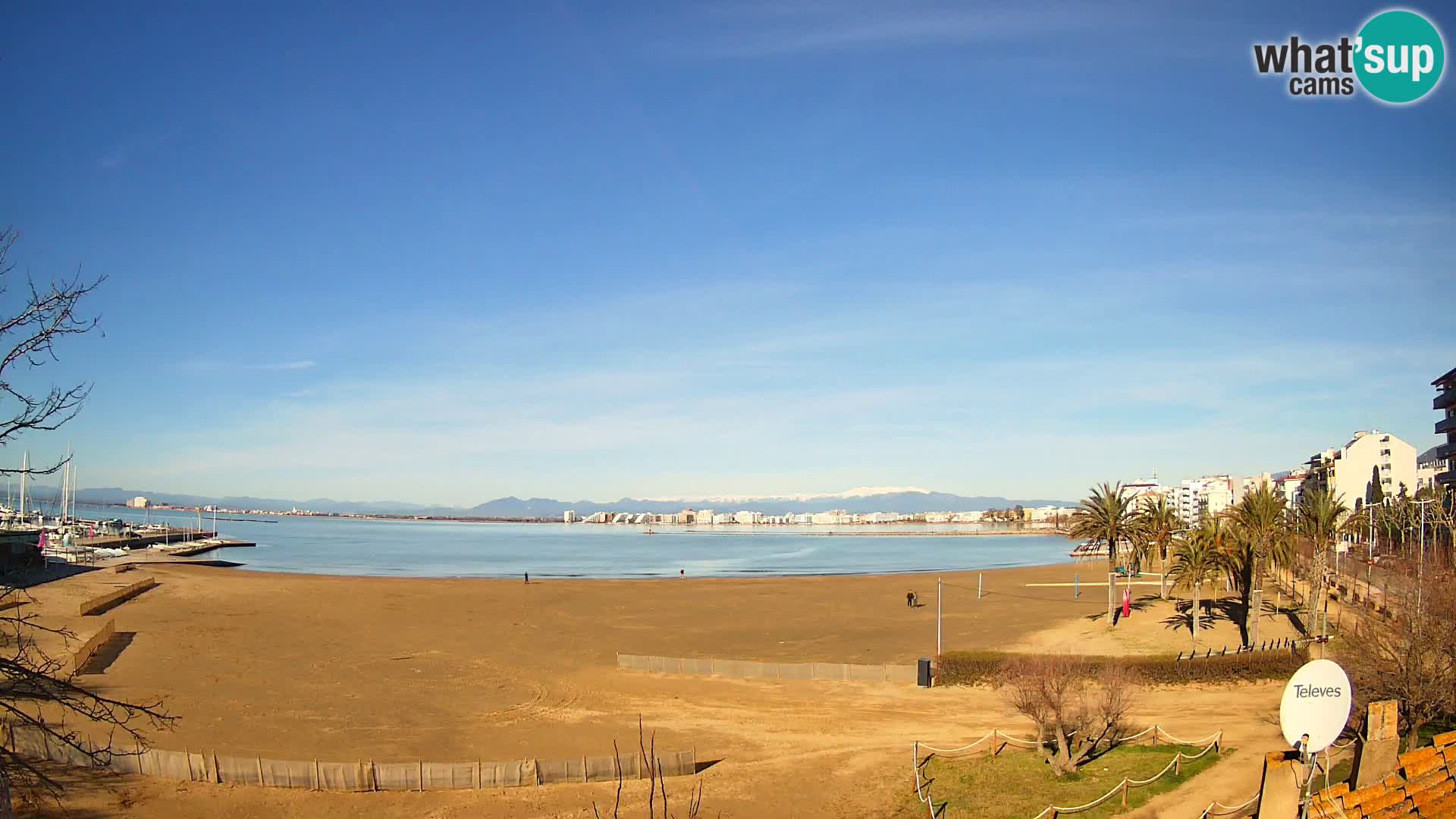 Webcam plage La Perola | ROSES | Costa Brava