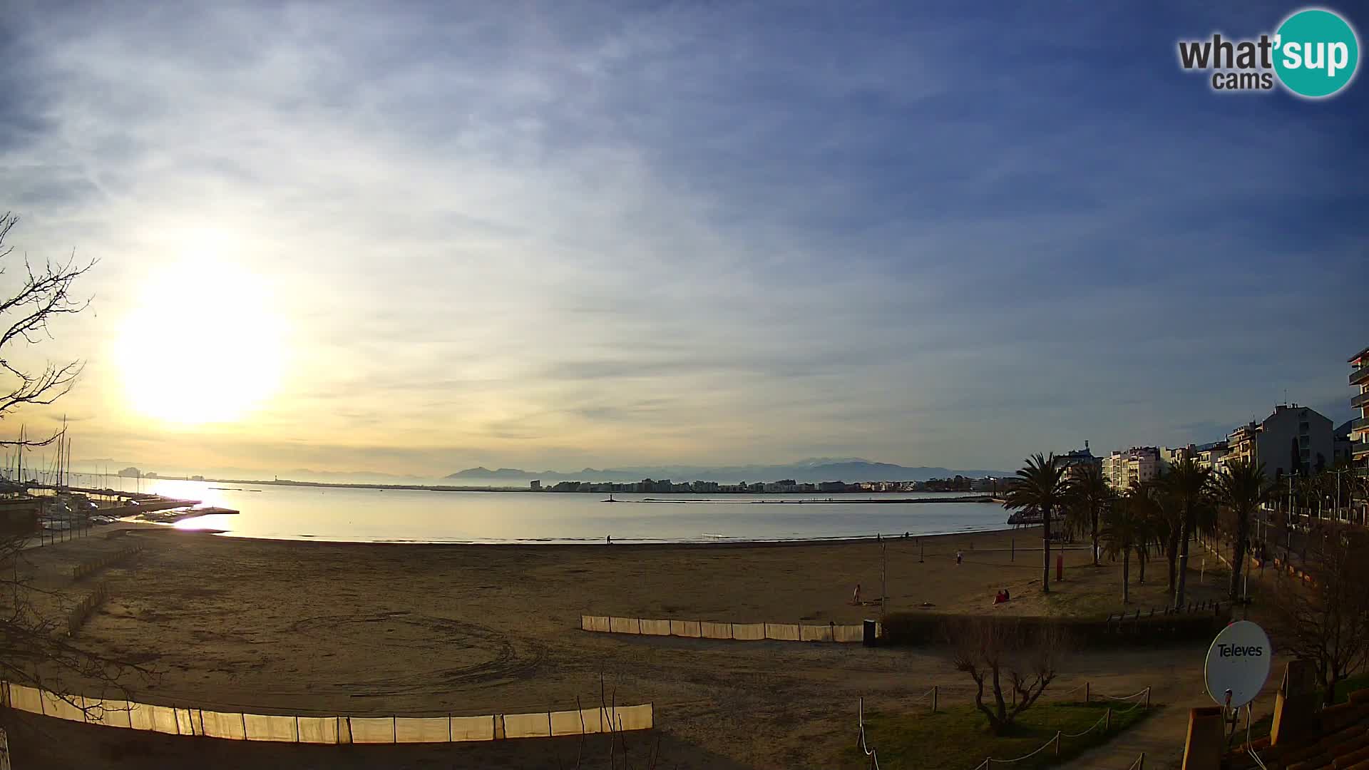 Webcam spiaggia La Perola | ROSES | Costa Brava