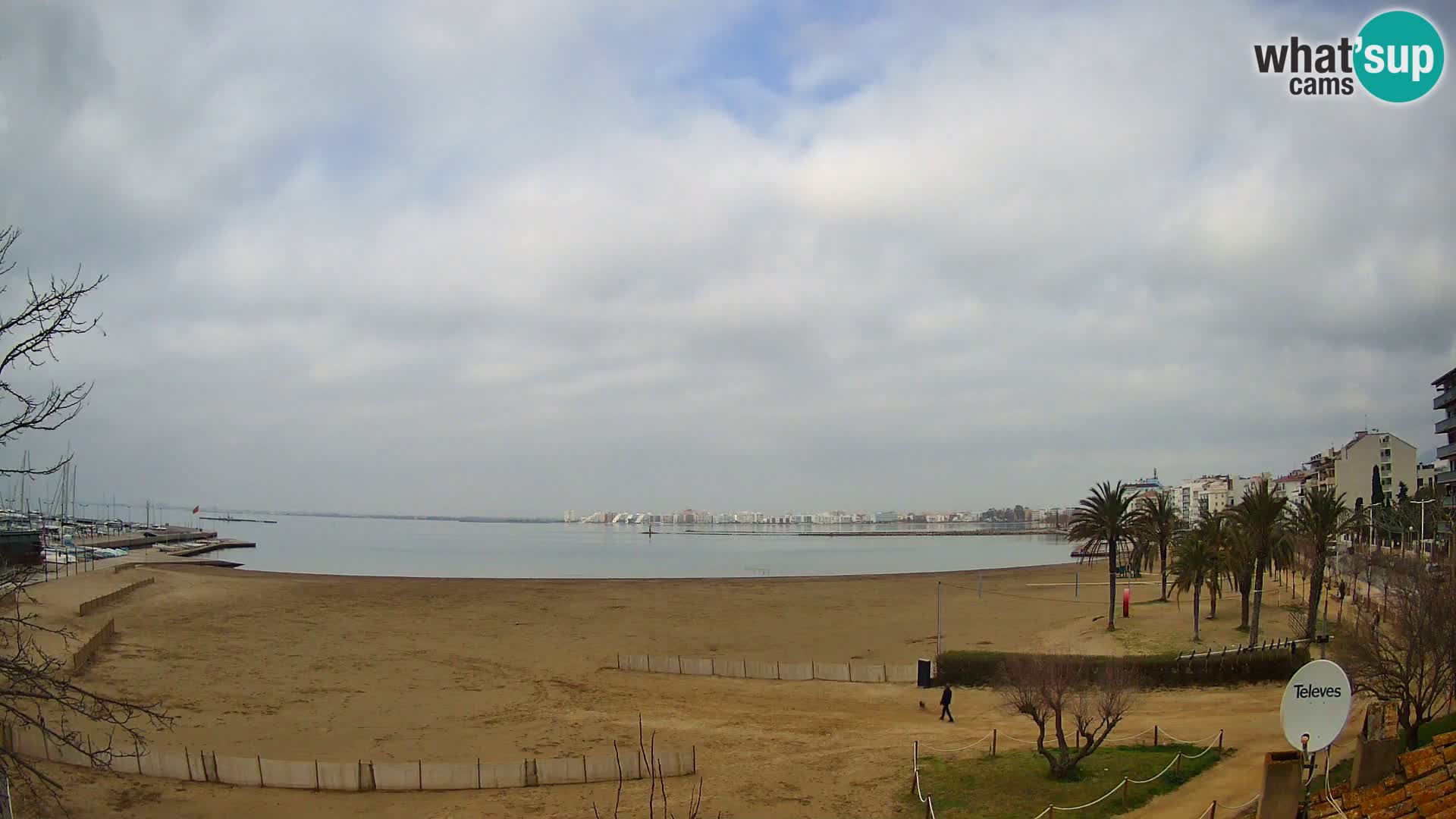 Webcam La Perola beach | ROSES | Costa Brava