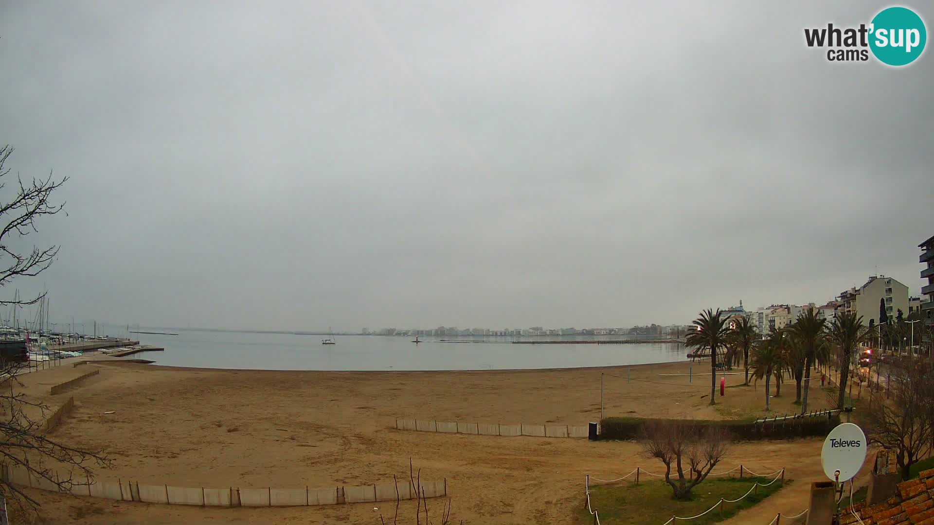 Web kamera plaža La Perola | ROSES | Costa Brava