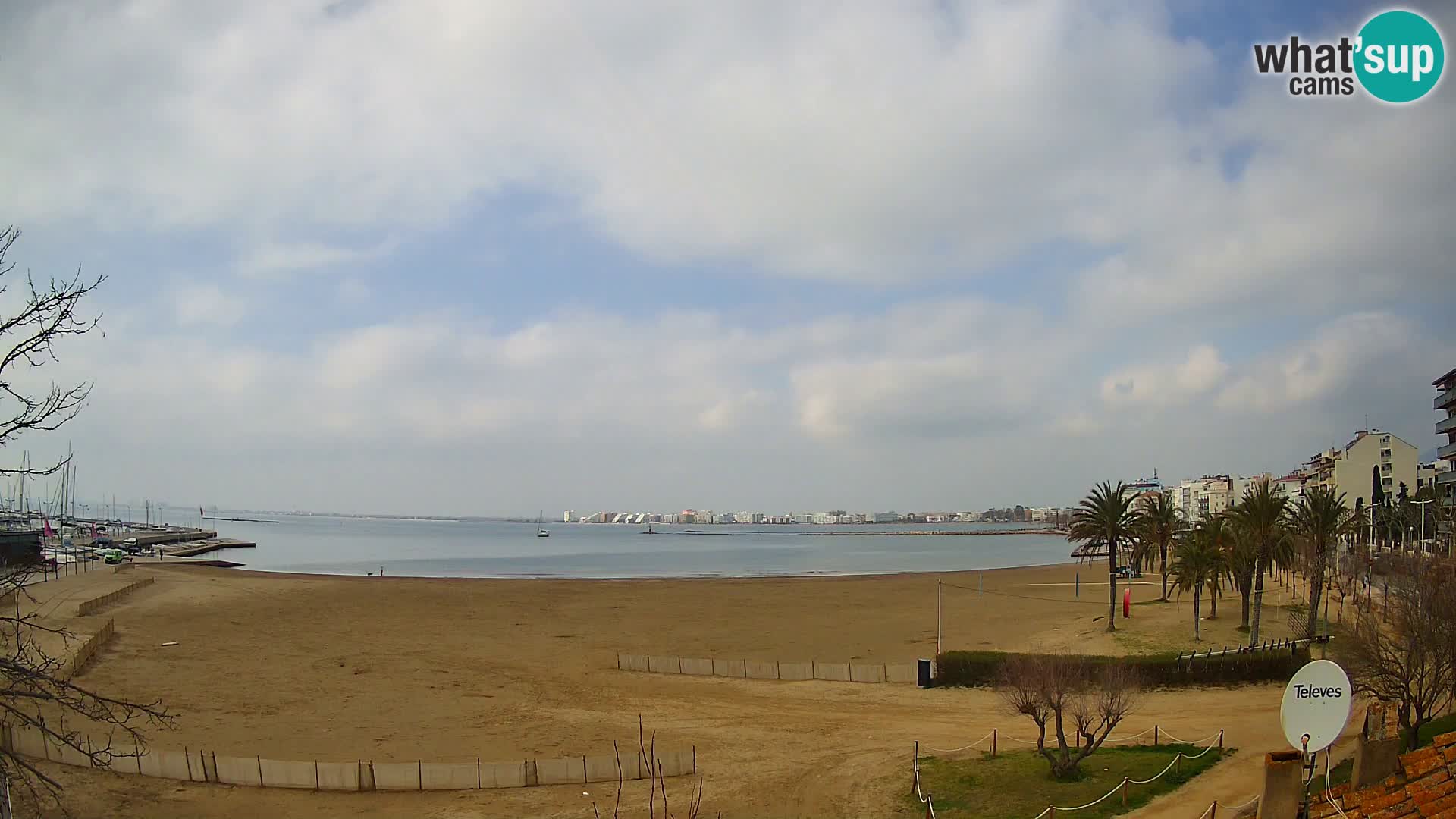 Webcam La Perola beach | ROSES | Costa Brava