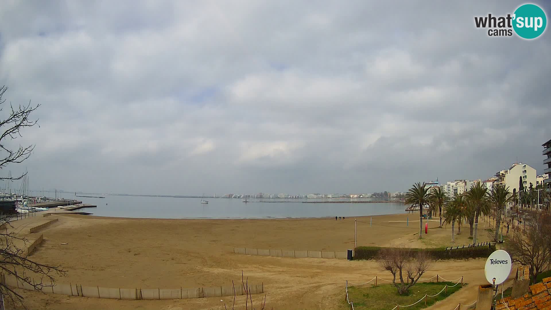 Web kamera plaža La Perola | ROSES | Costa Brava