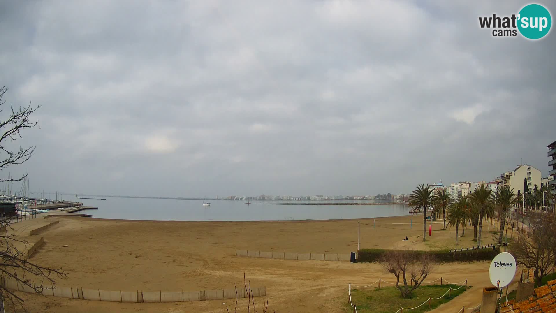 Webcam La Perola beach | ROSES | Costa Brava