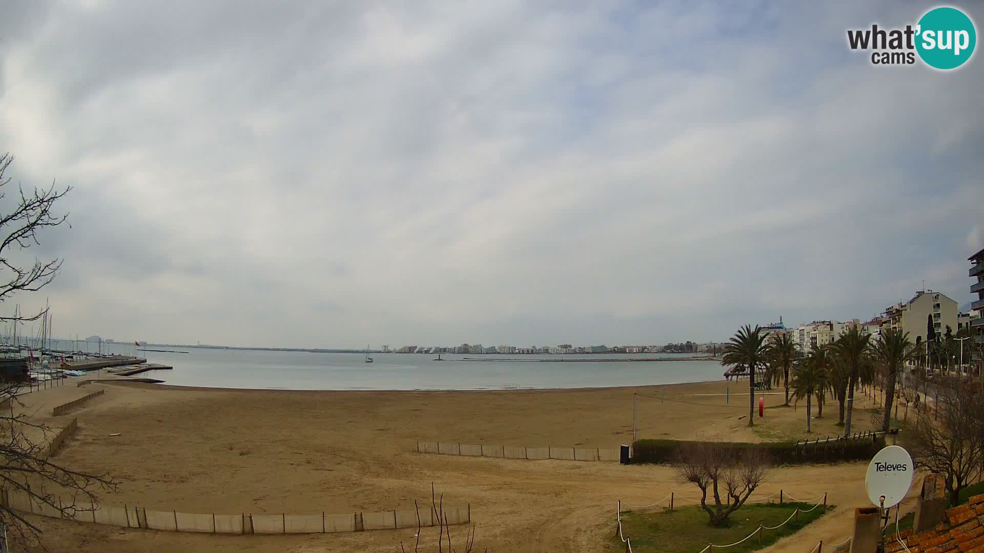Webcam spiaggia La Perola | ROSES | Costa Brava