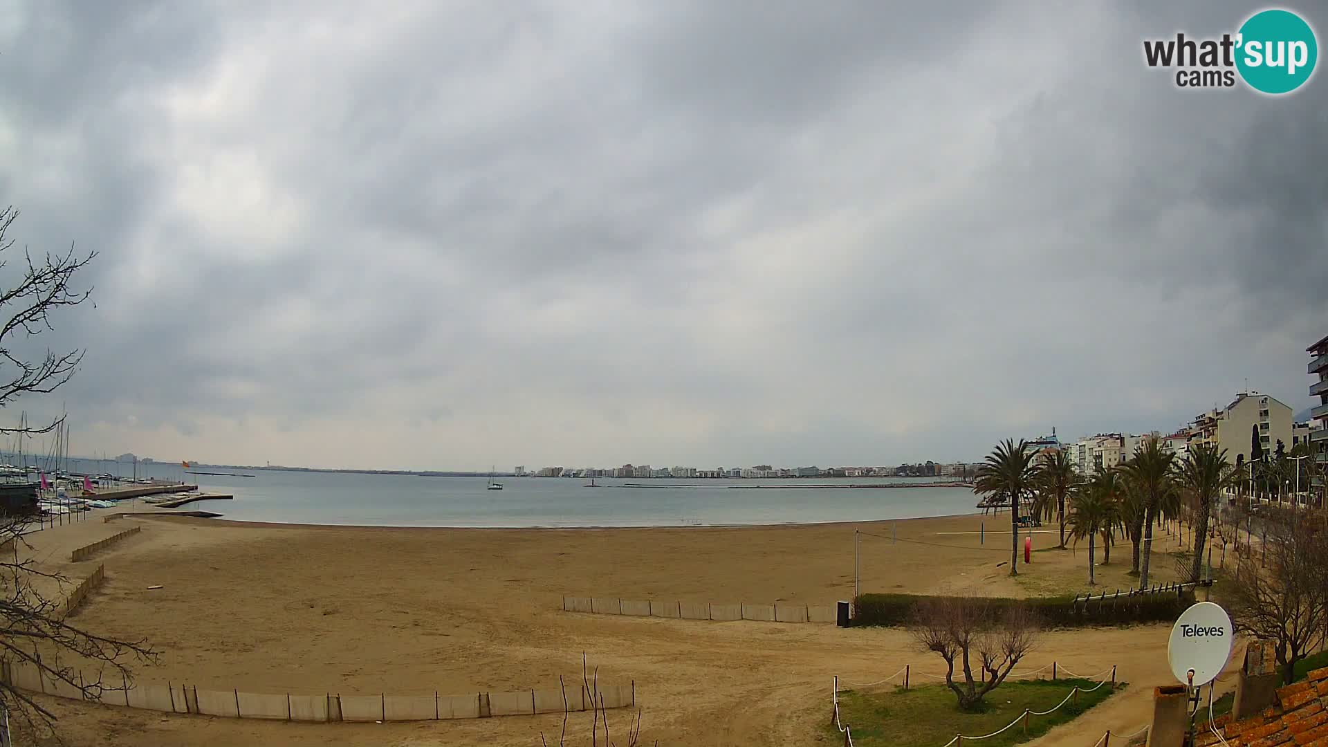 Web kamera plaža La Perola | ROSES | Costa Brava