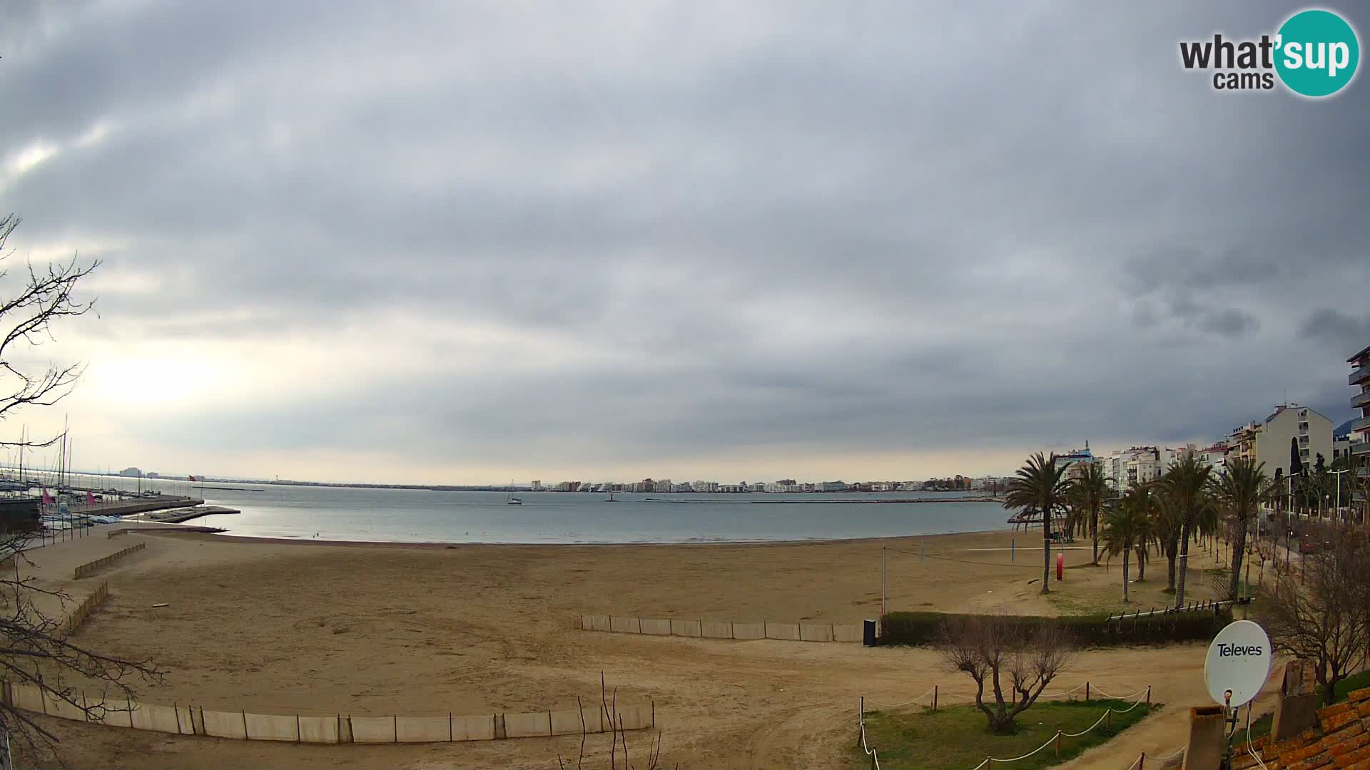 Webcam La Perola beach | ROSES | Costa Brava