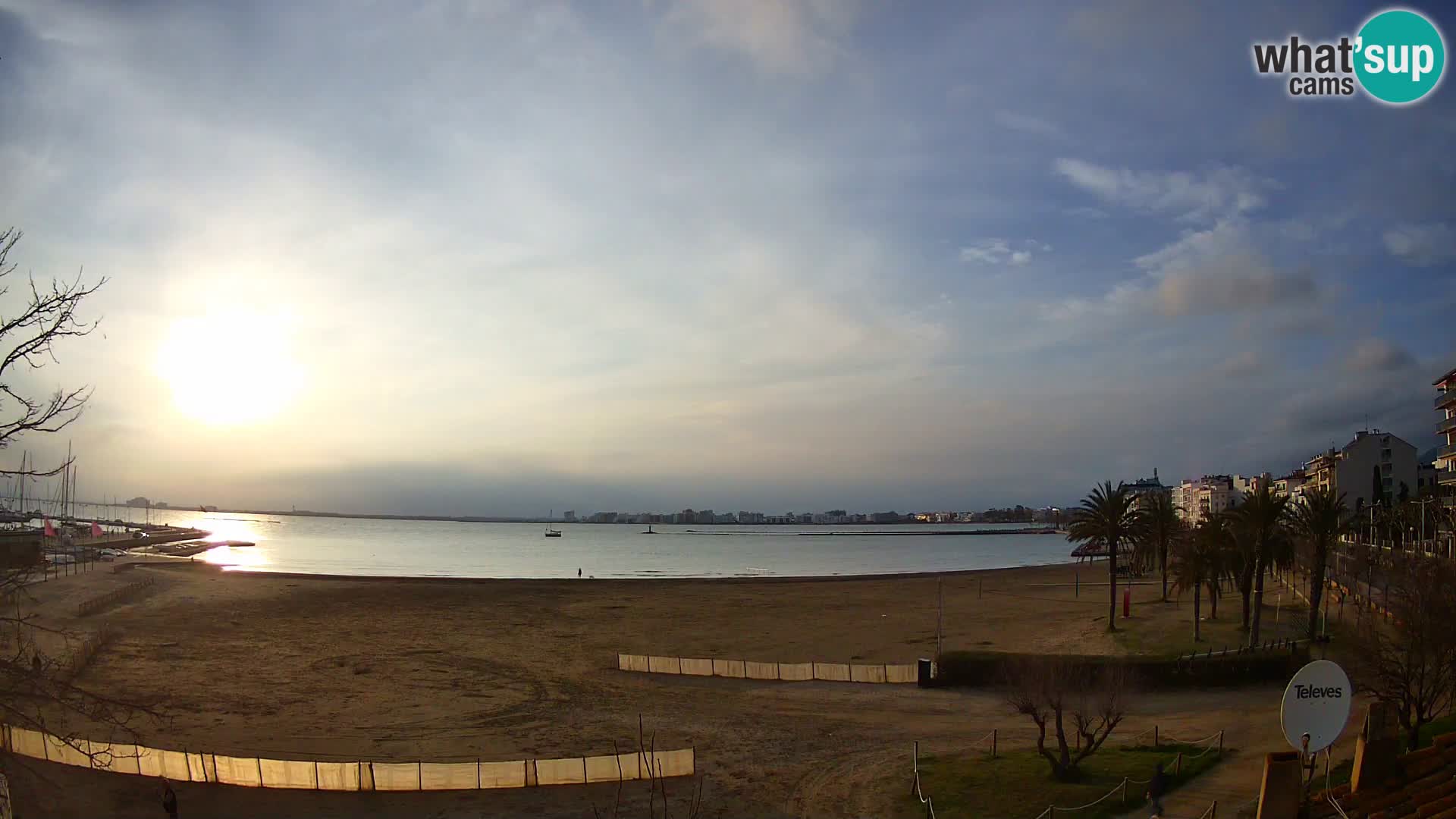 Kamera plaža La Perola | ROSES | Costa Brava