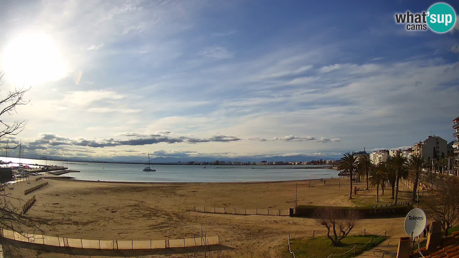 Kamera plaža La Perola | ROSES | Costa Brava