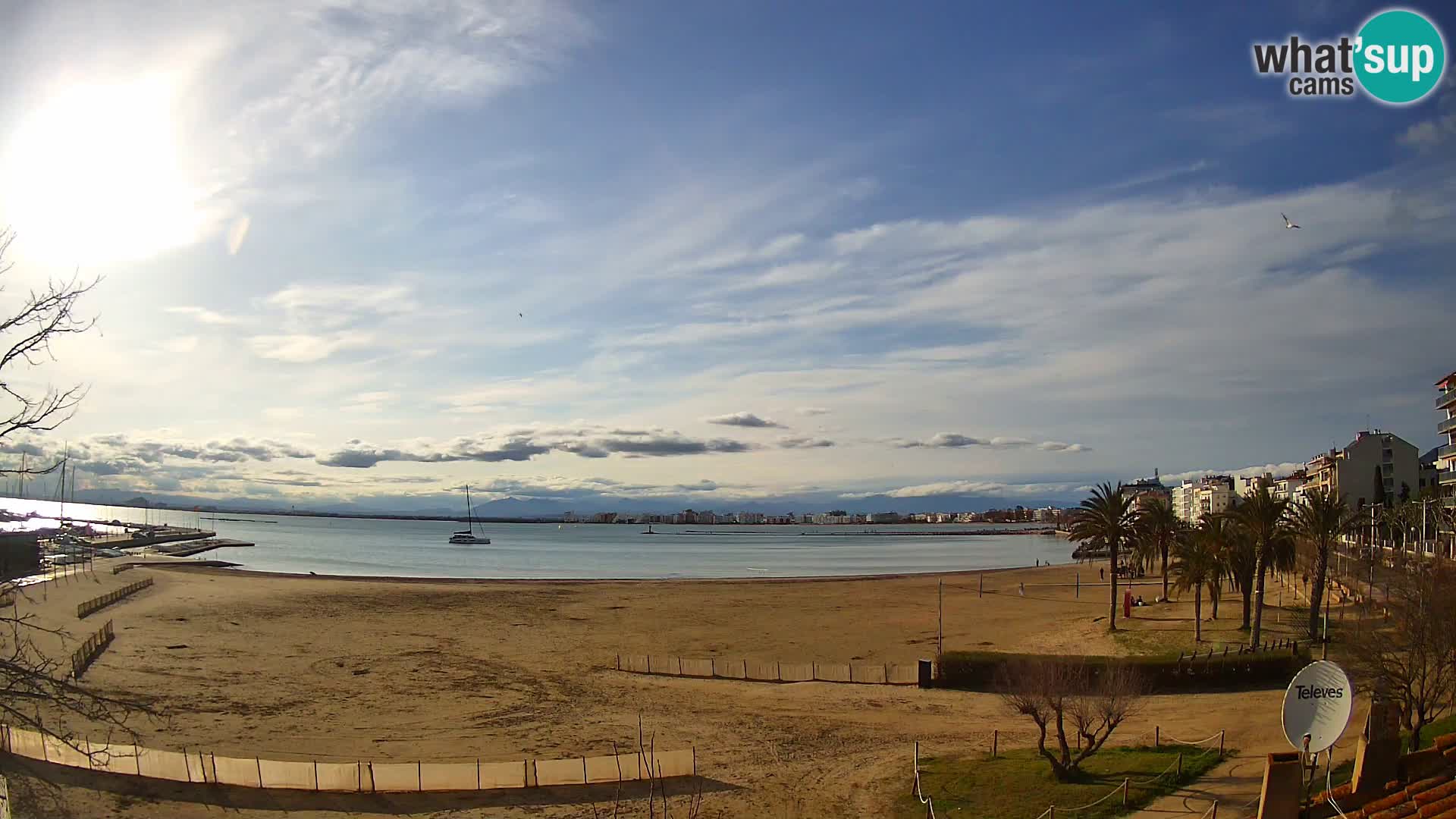 Webcam La Perola beach | ROSES | Costa Brava
