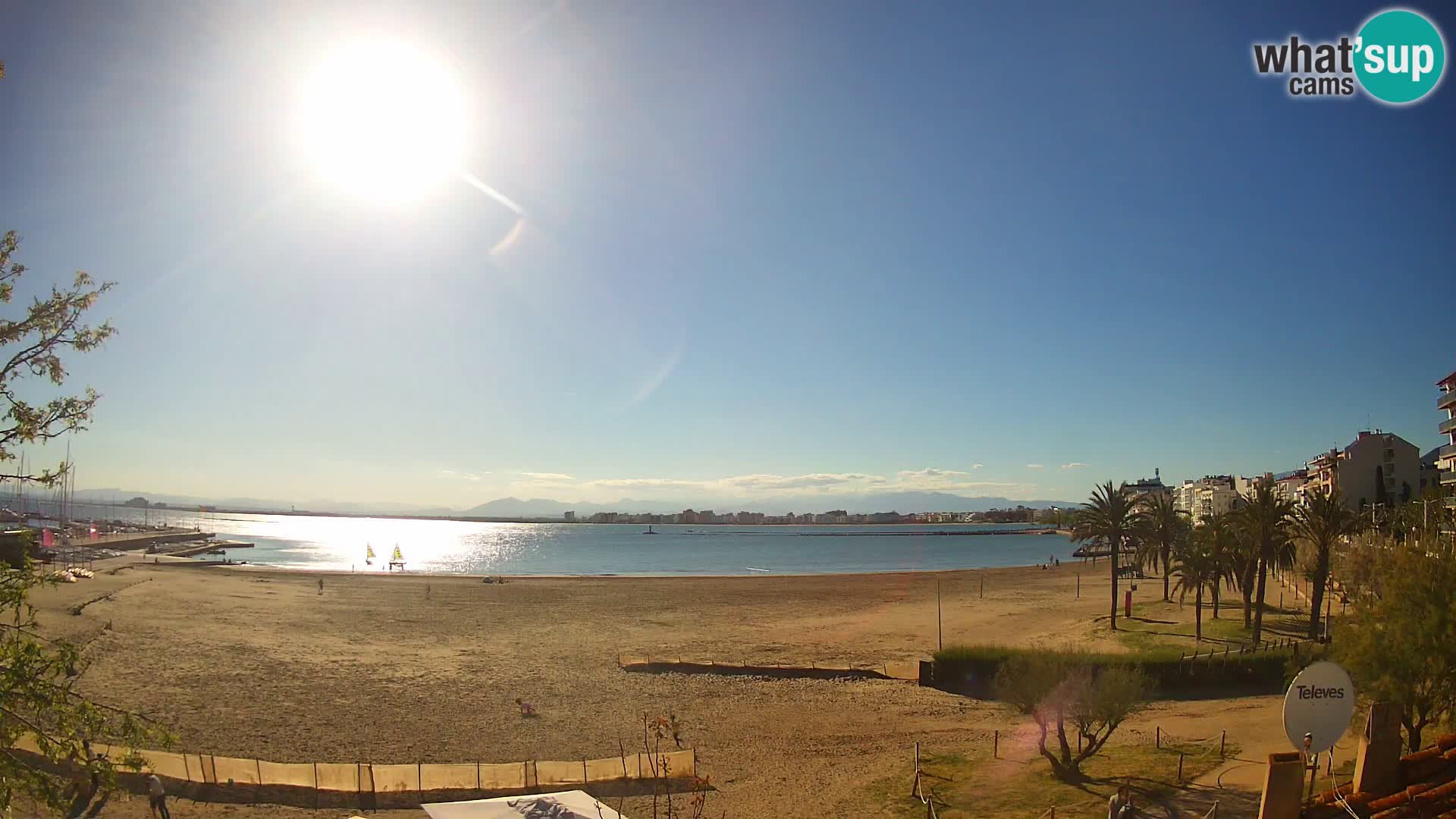 Webcam La Perola beach | ROSES | Costa Brava