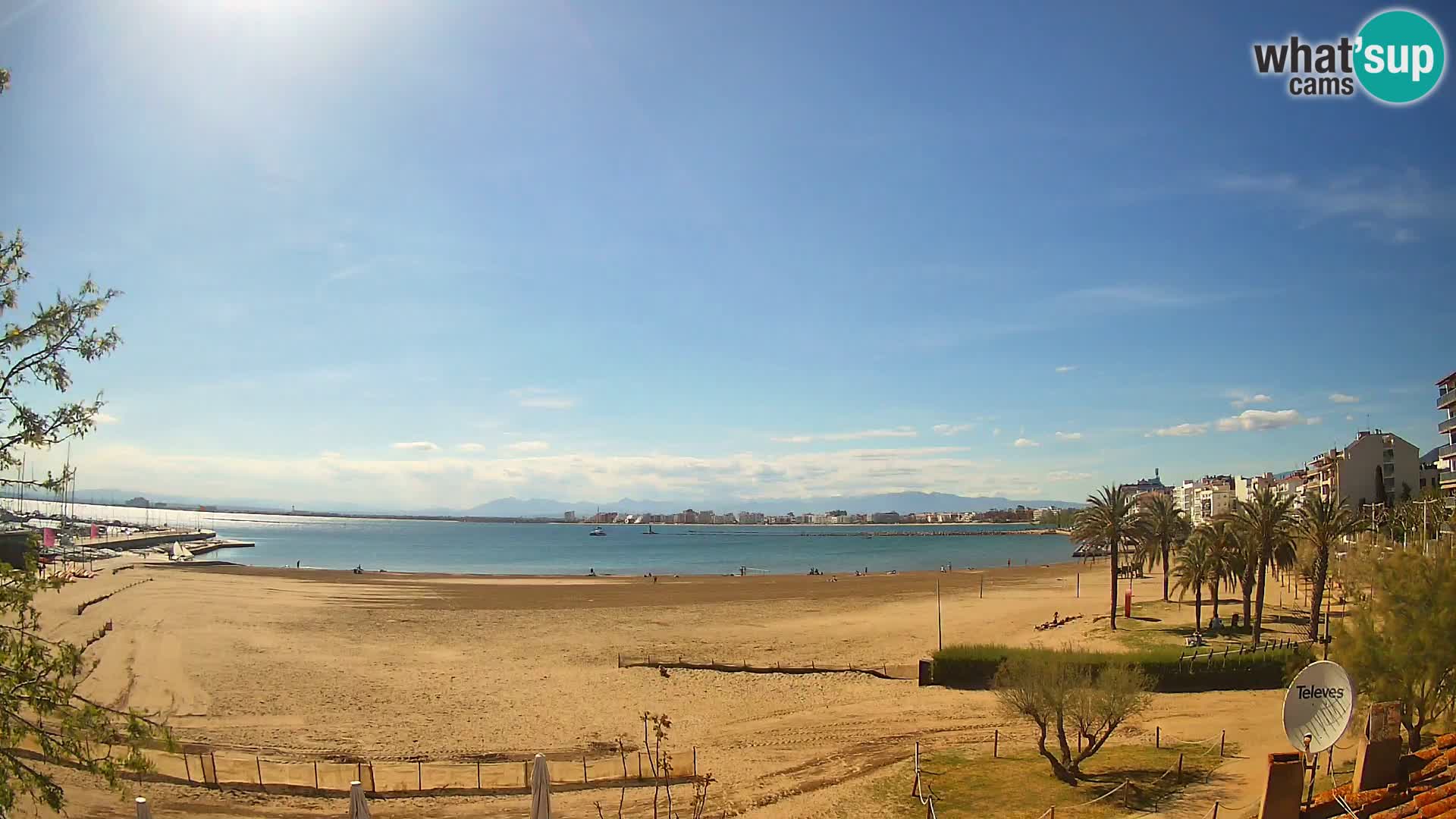 Webcam spiaggia La Perola | ROSES | Costa Brava
