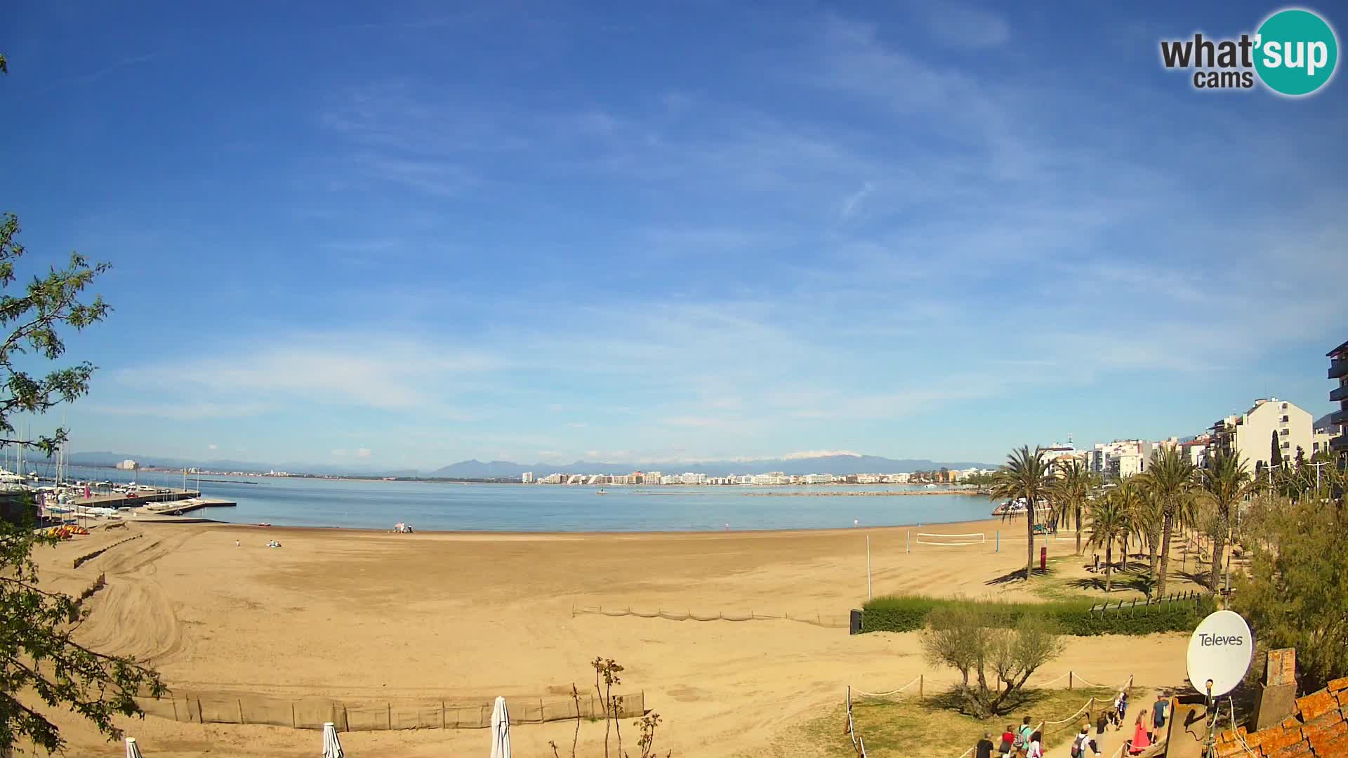 Webcam Strand La Perola | ROSES | Costa Brava