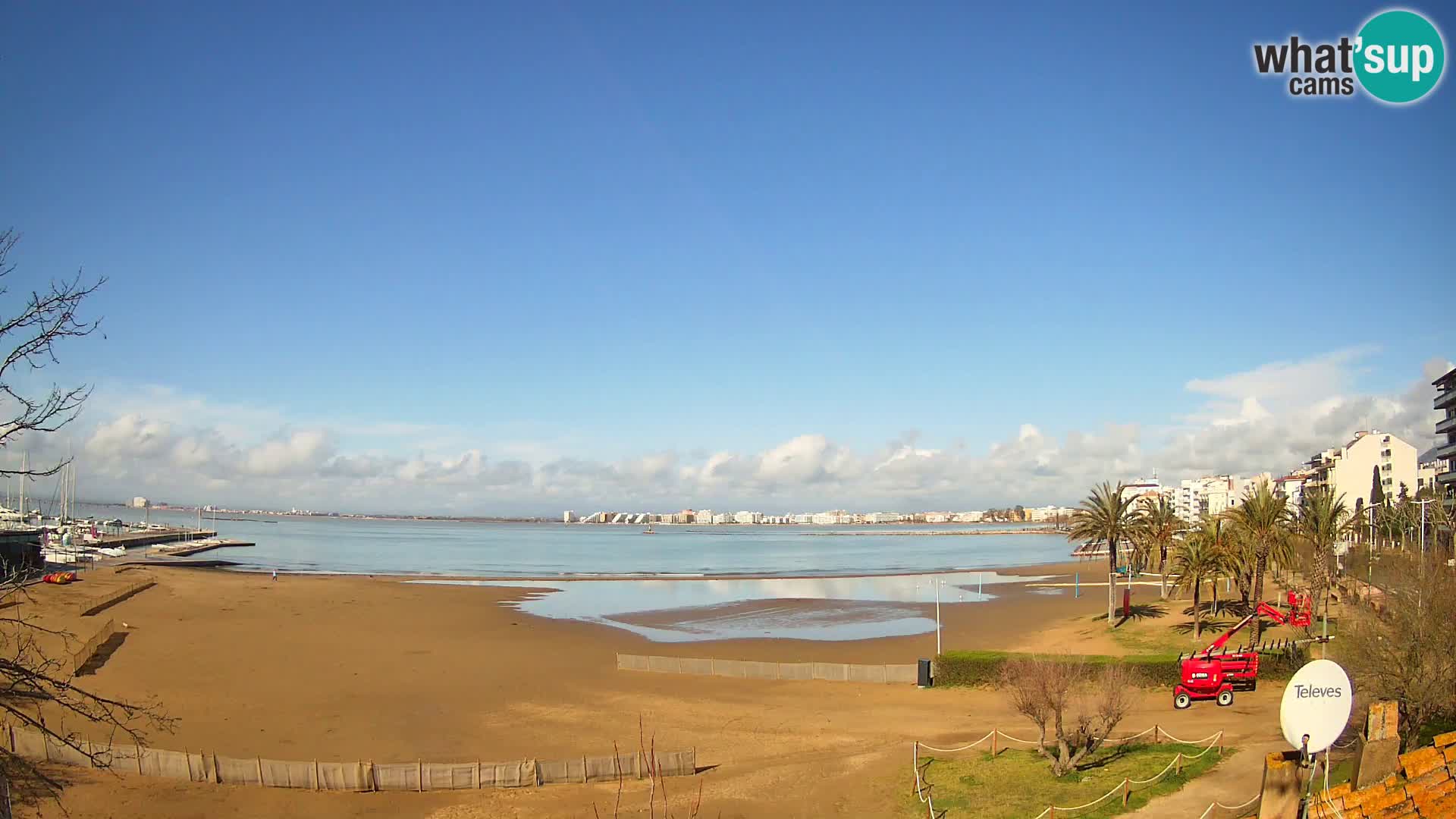 Kamera plaža La Perola | ROSES | Costa Brava