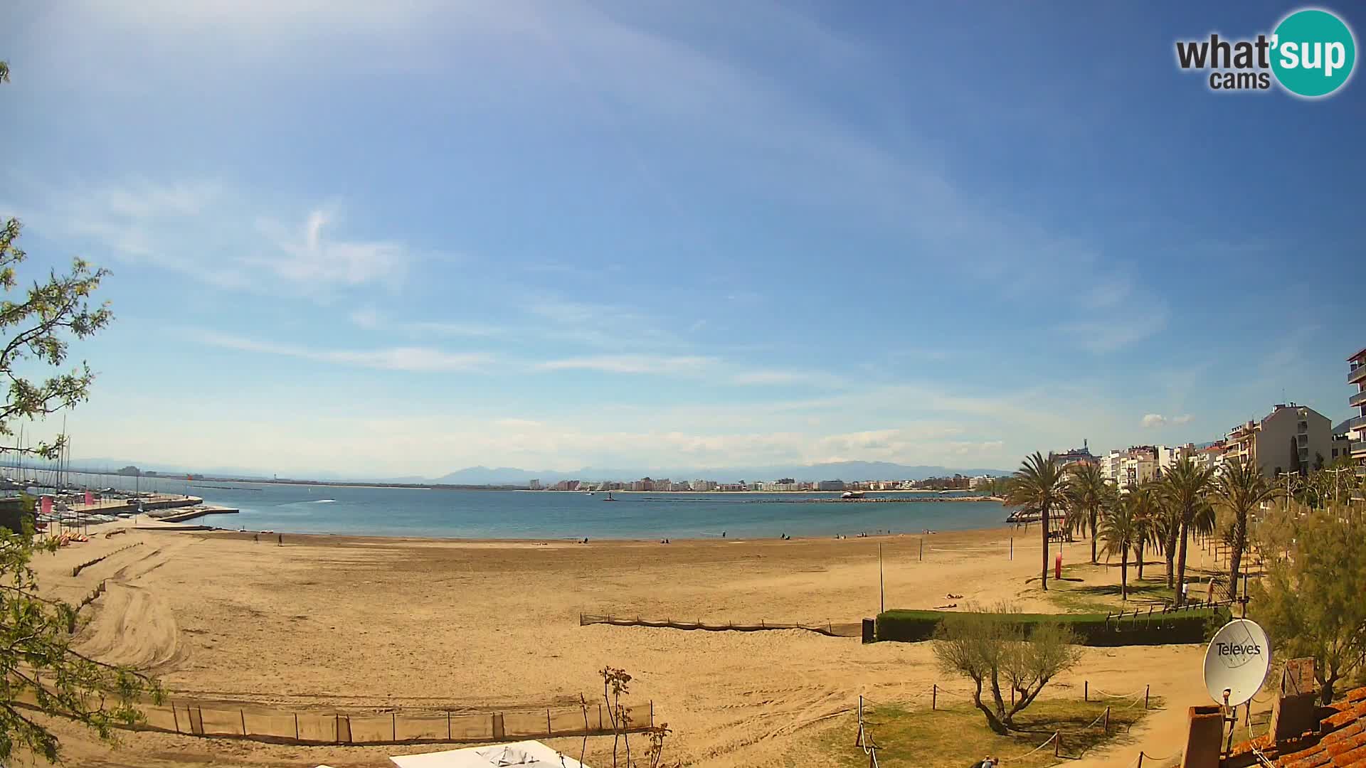 Webcam spiaggia La Perola | ROSES | Costa Brava