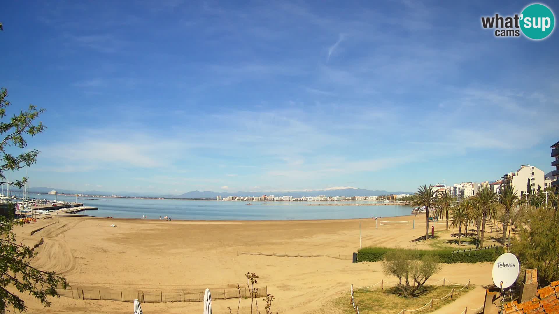 Webcam spiaggia La Perola | ROSES | Costa Brava