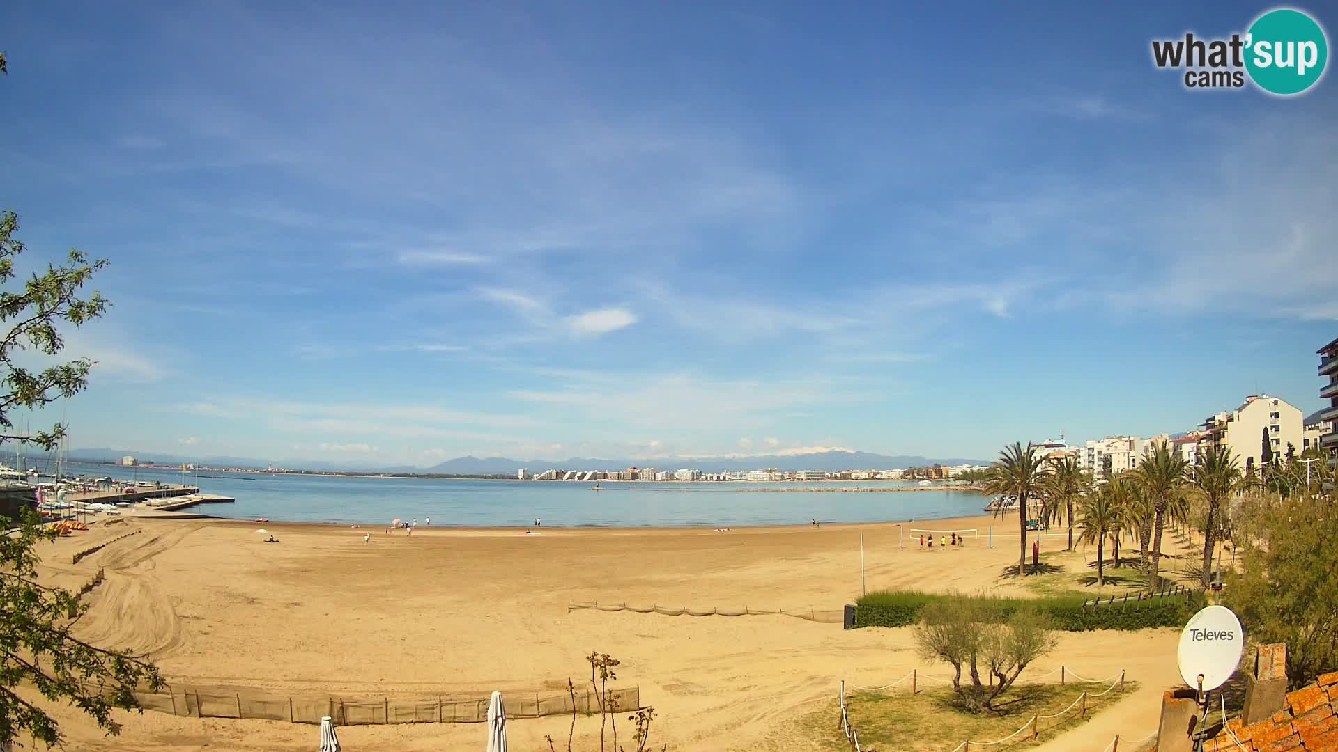 Webcam plage La Perola | ROSES | Costa Brava