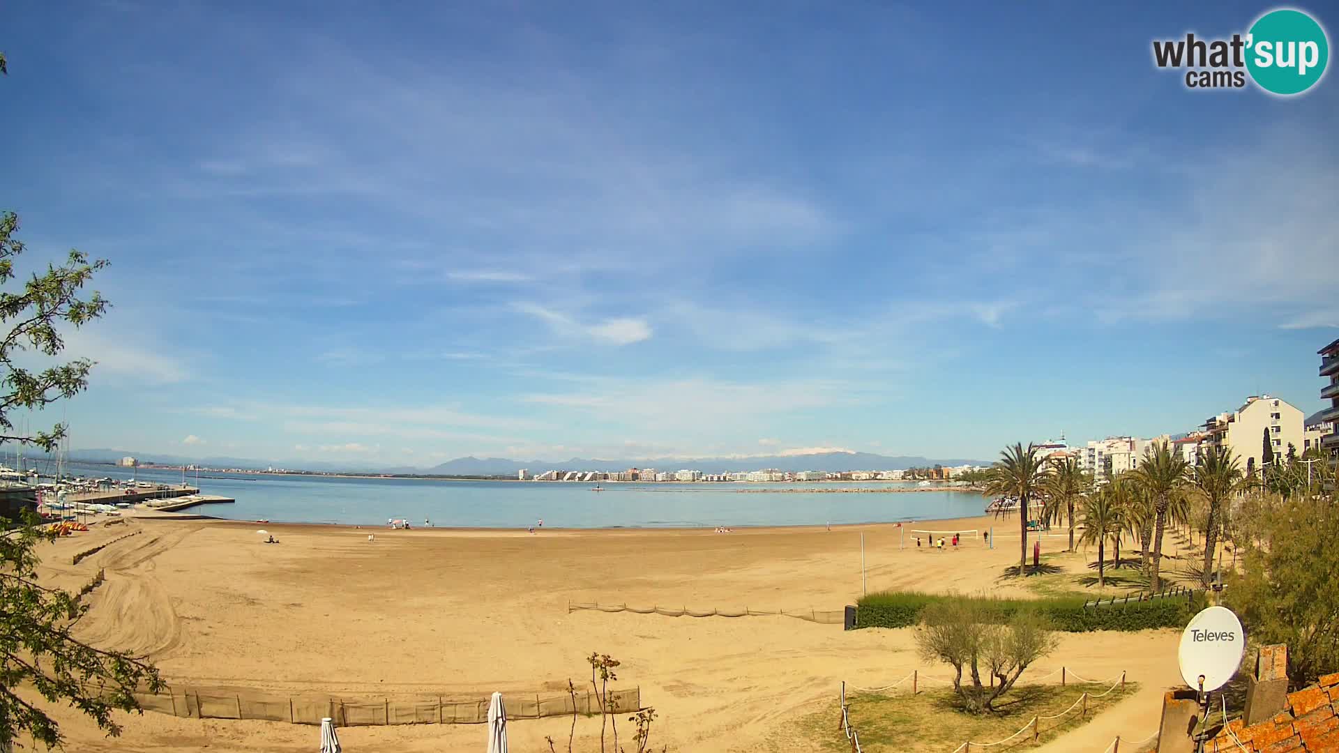 Webcam plage La Perola | ROSES | Costa Brava