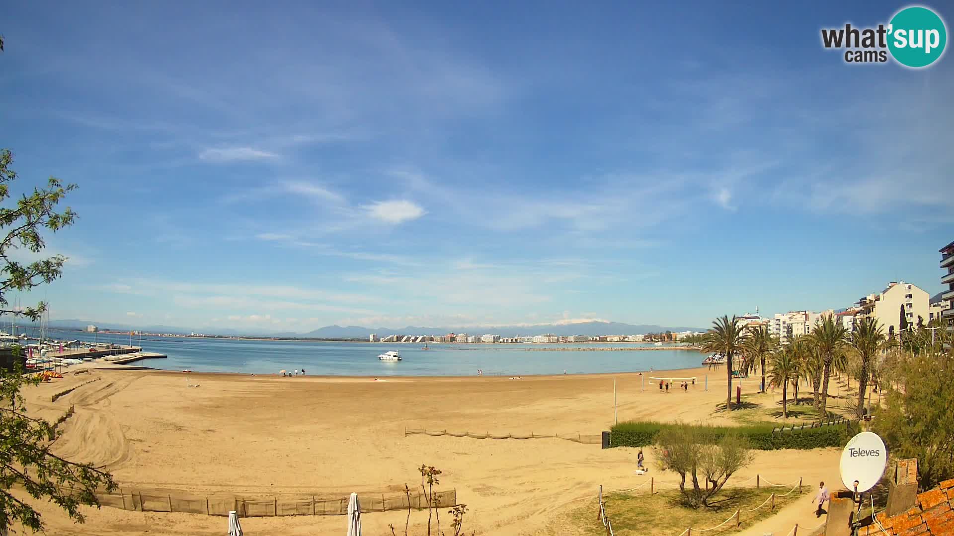 Webcam Strand La Perola | ROSES | Costa Brava