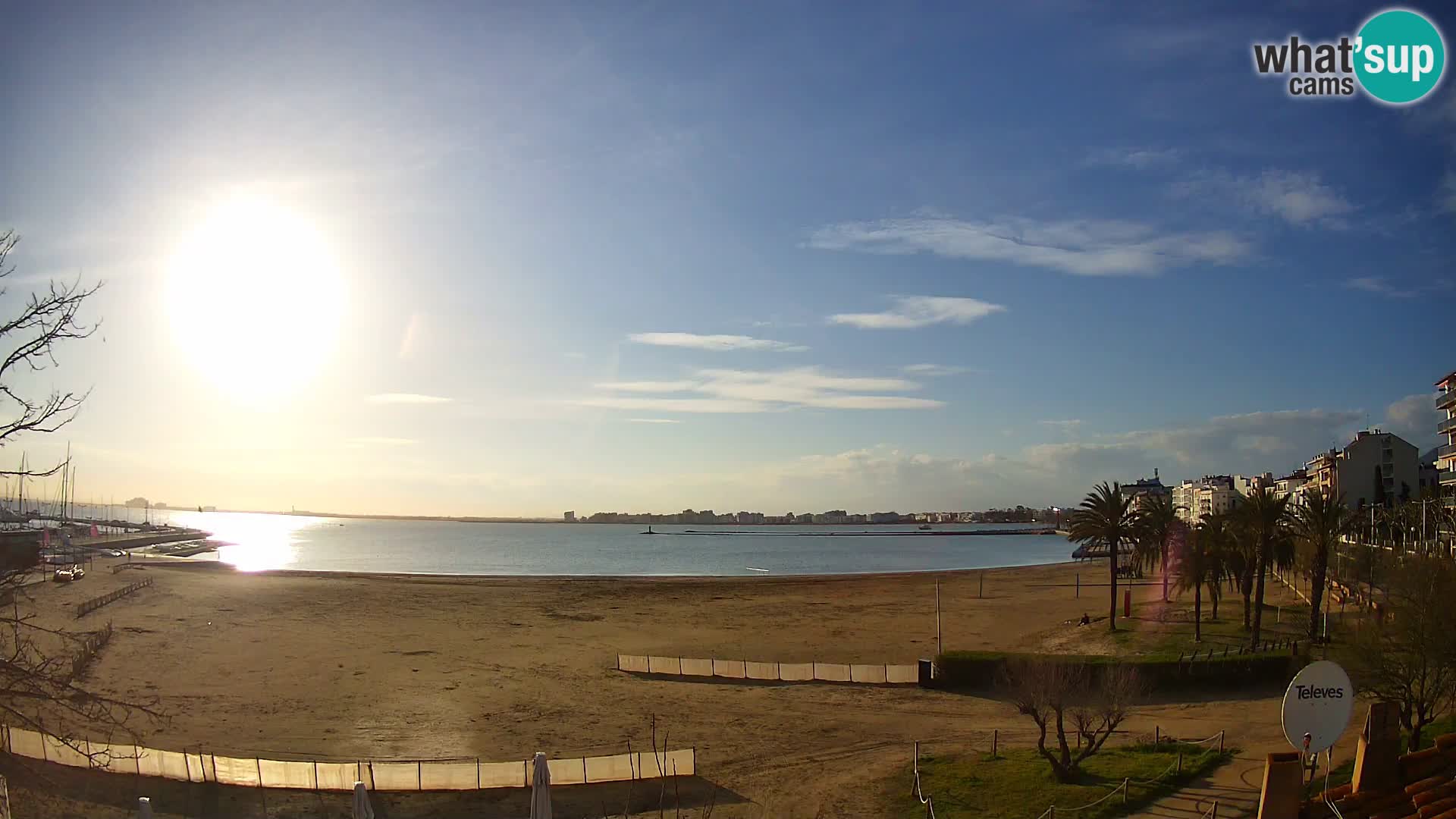 Webcam plage La Perola | ROSES | Costa Brava