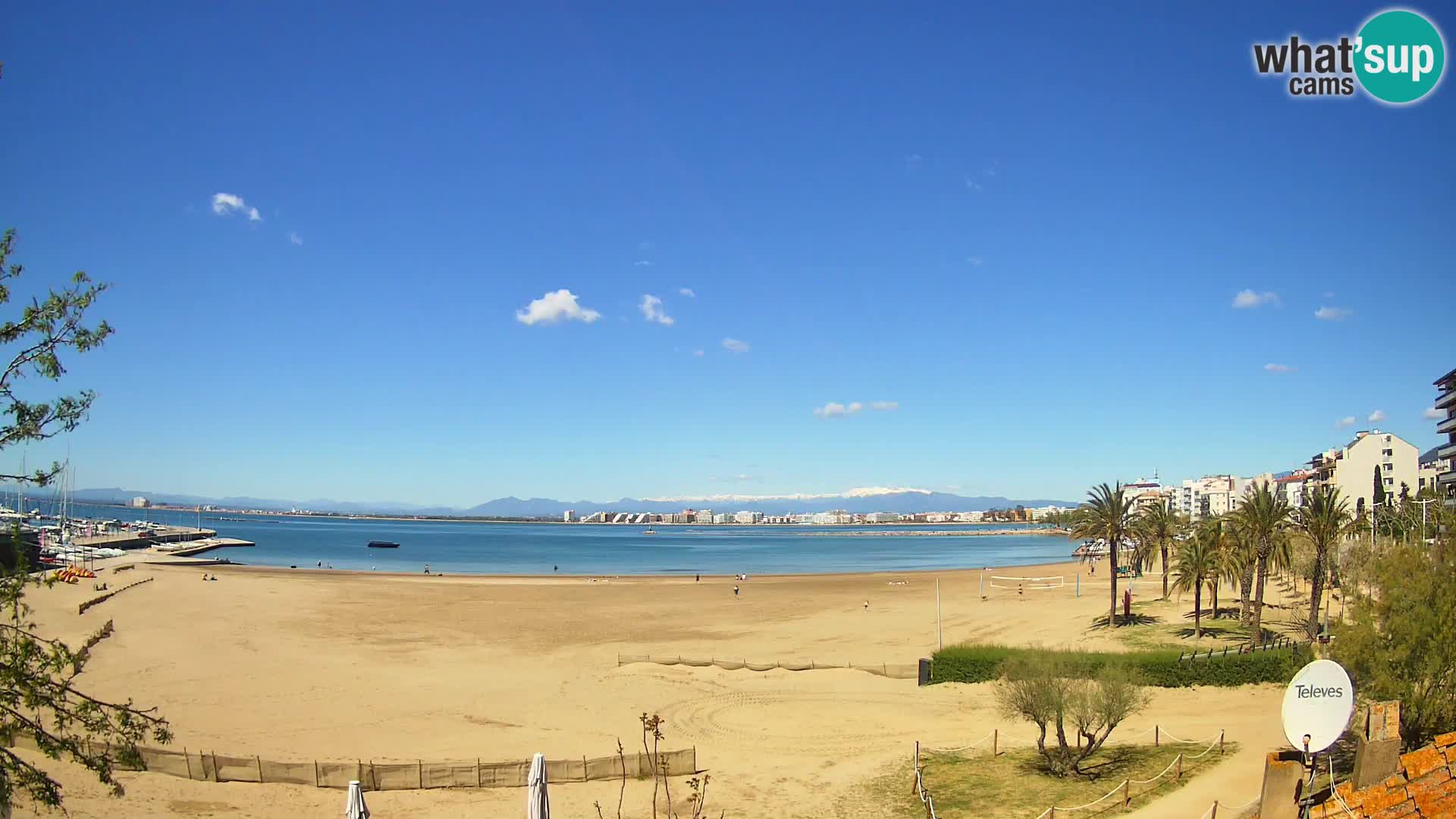Webcam plage La Perola | ROSES | Costa Brava