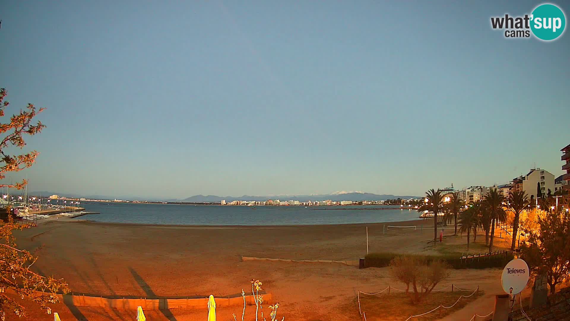Webcam plage La Perola | ROSES | Costa Brava