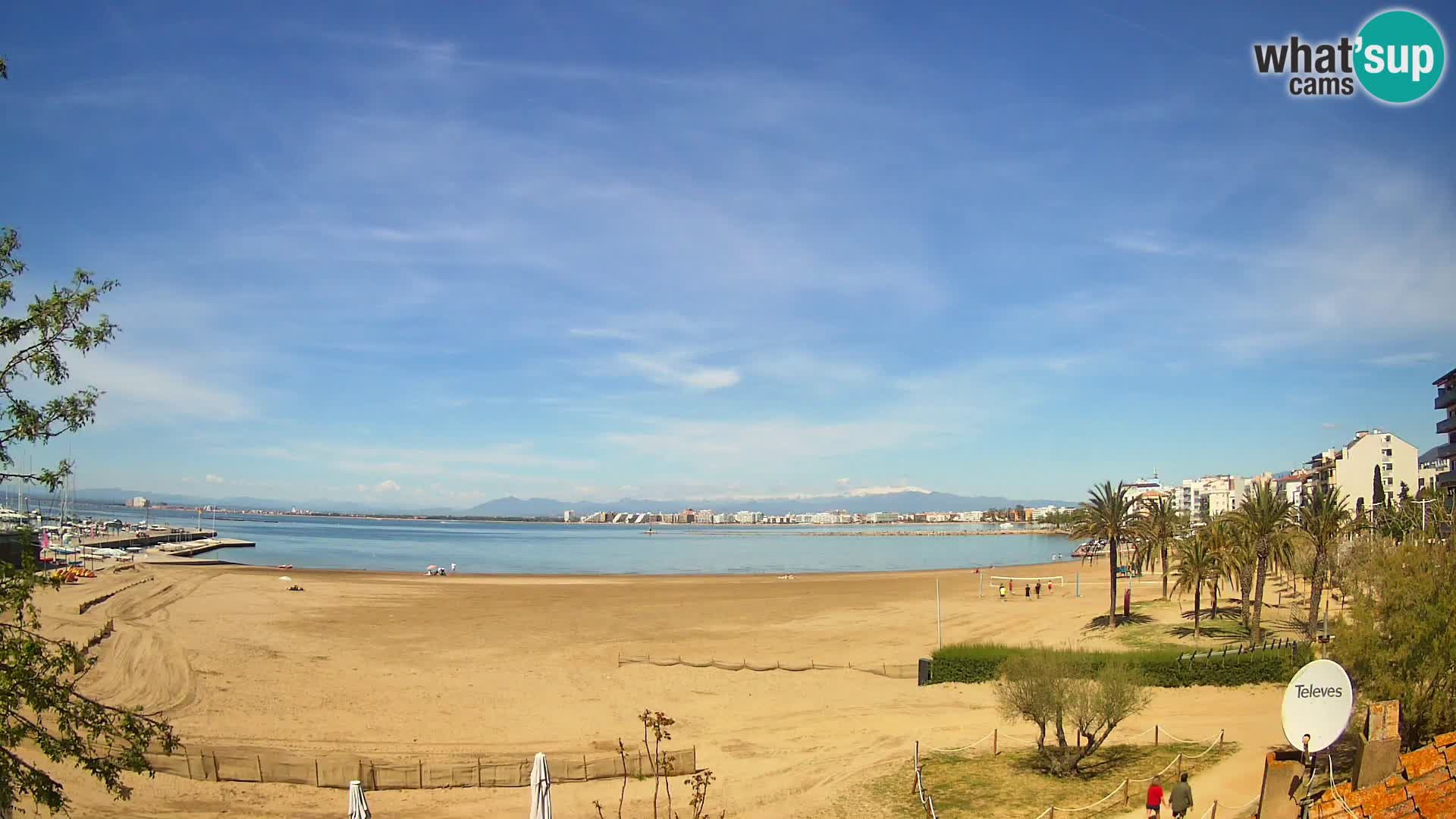 Webcam Strand La Perola | ROSES | Costa Brava