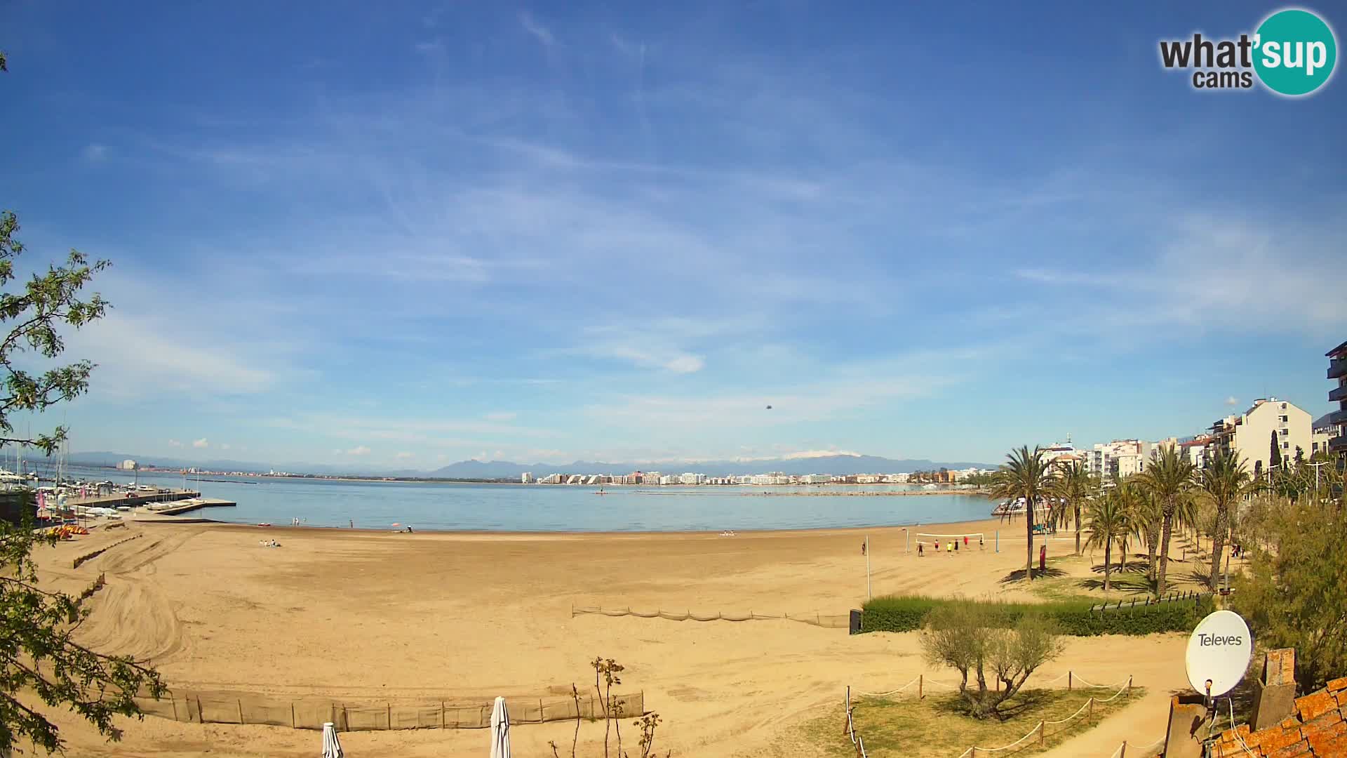 Kamera plaža La Perola | ROSES | Costa Brava