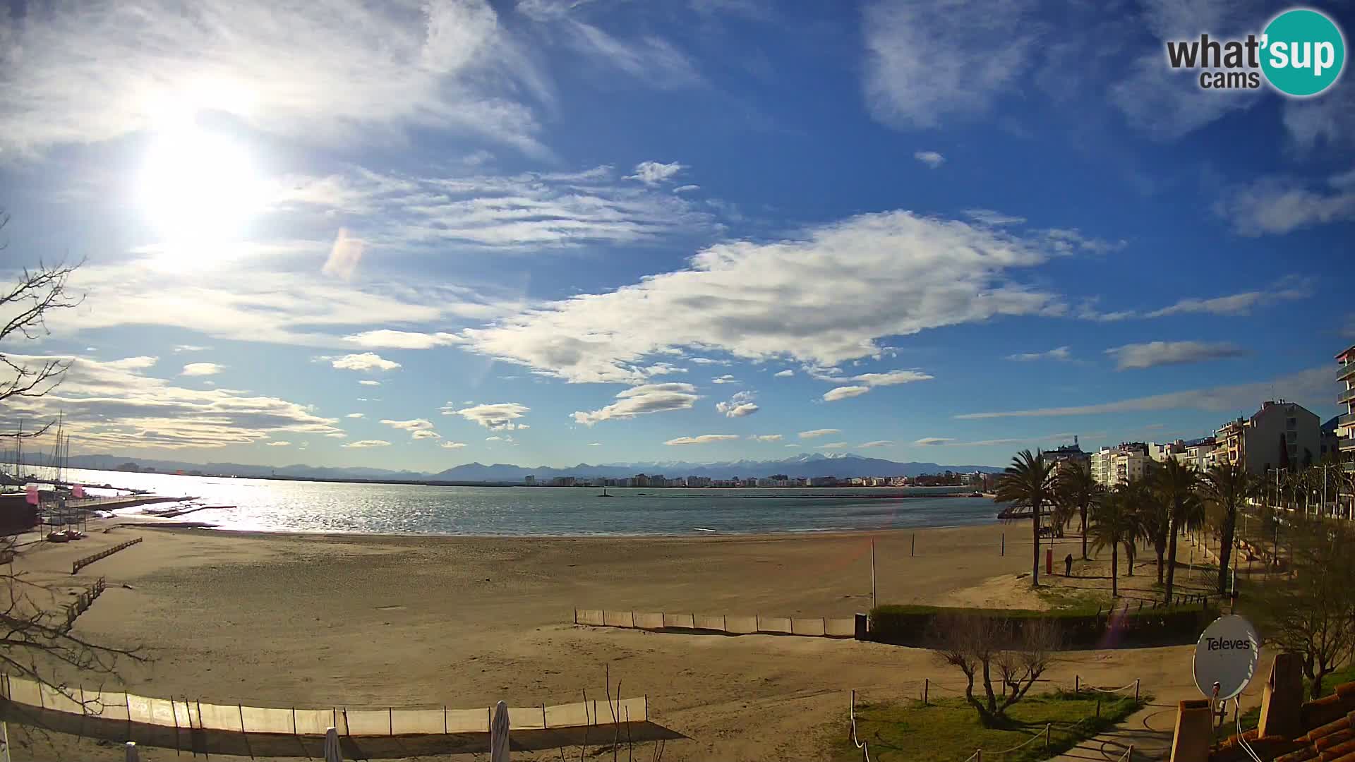 Webcam La Perola beach | ROSES | Costa Brava