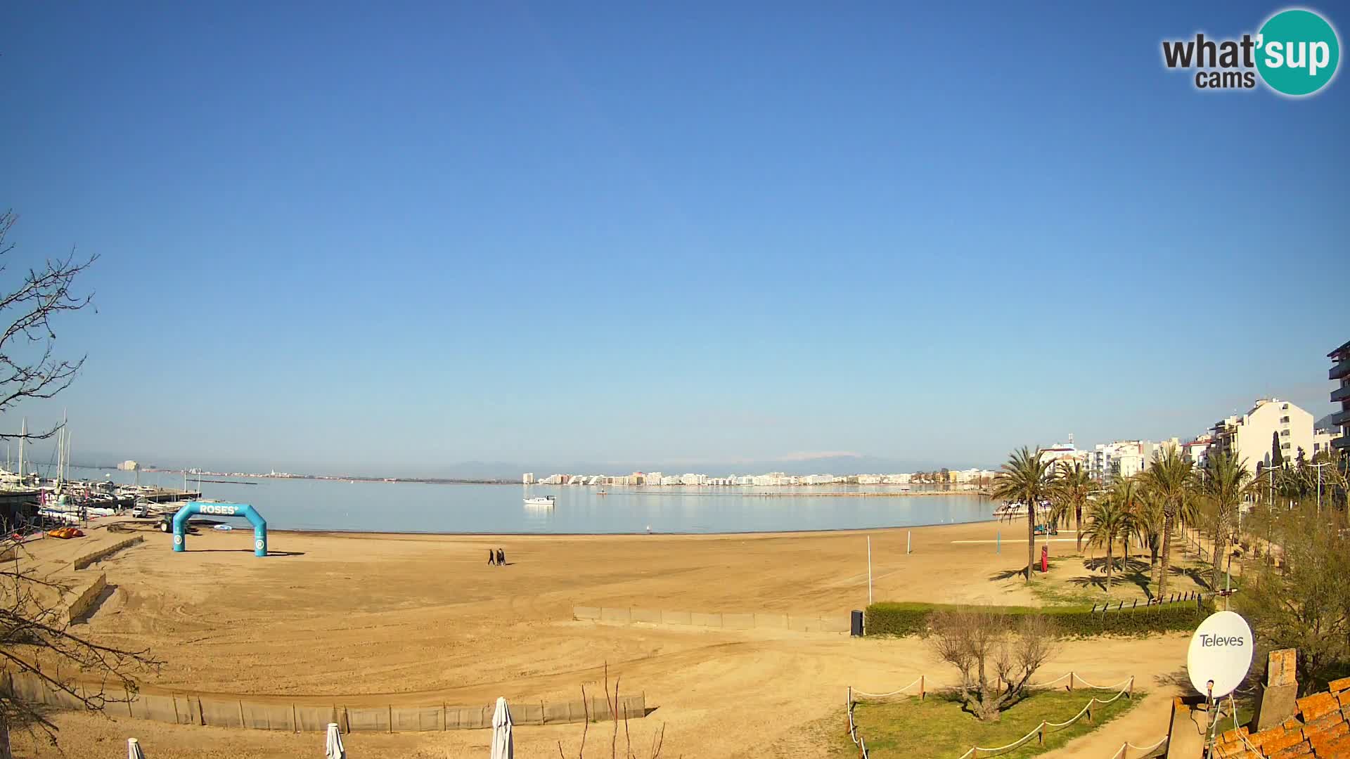 Webcam Playa La Perola | ROSES | Costa Brava
