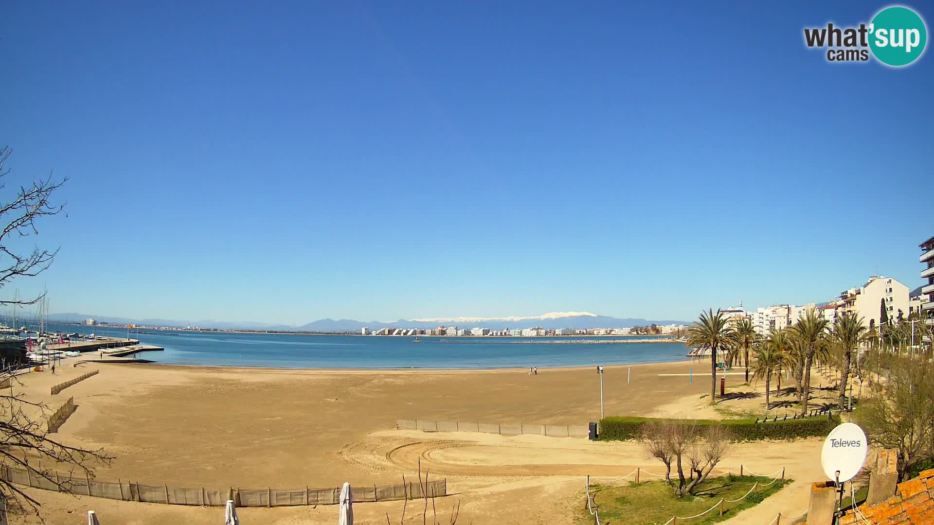 Webcam La Perola beach | ROSES | Costa Brava