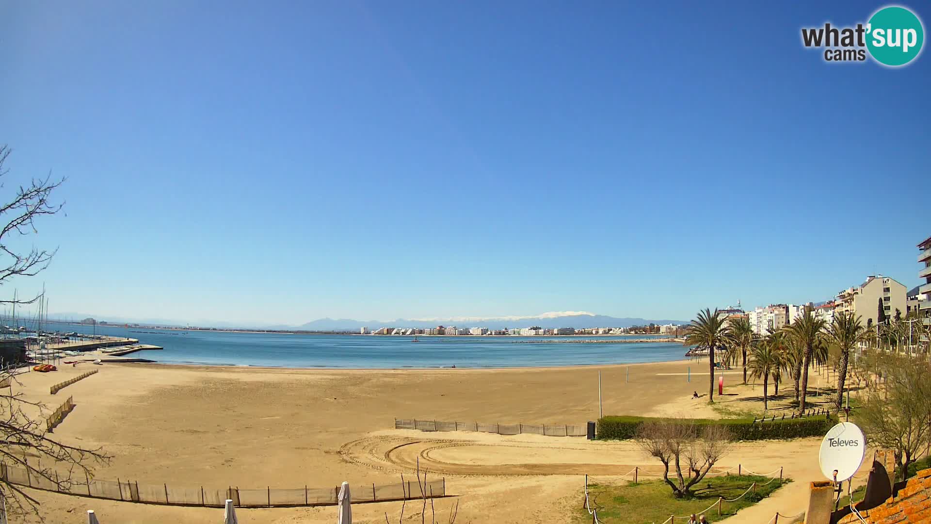 Webcam La Perola beach | ROSES | Costa Brava